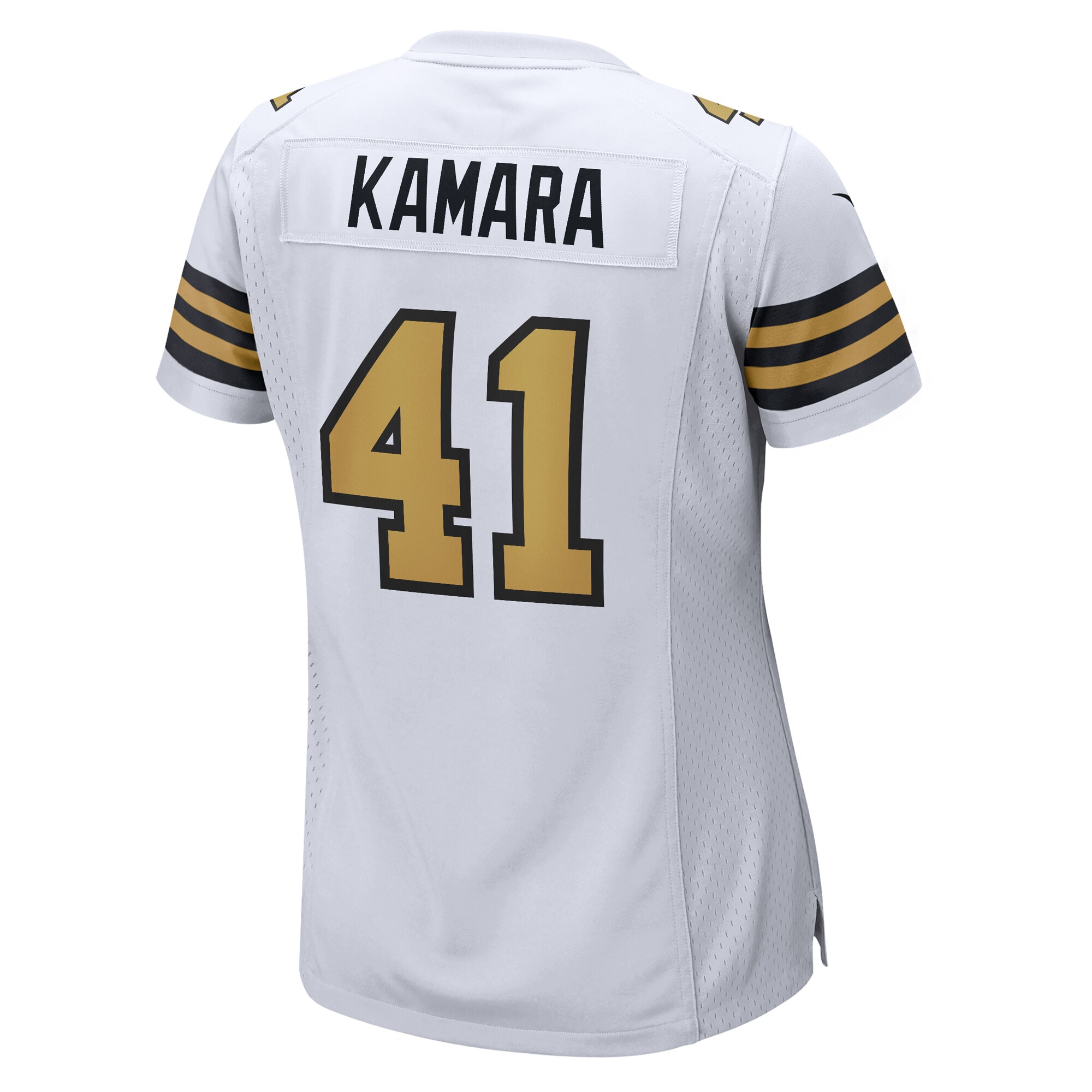 Alvin Kamara New Orleans Saints  Women's Alternate Game Jersey -  White