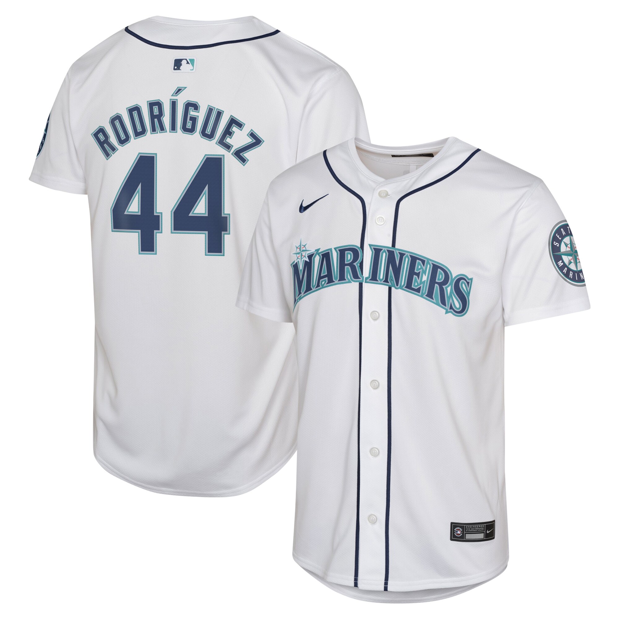 Julio Rodr\u00c3\u00adguez Seattle Mariners  Youth Home Limited Jersey\u00c2\u00a0\u00e2\u20ac\u201c White
