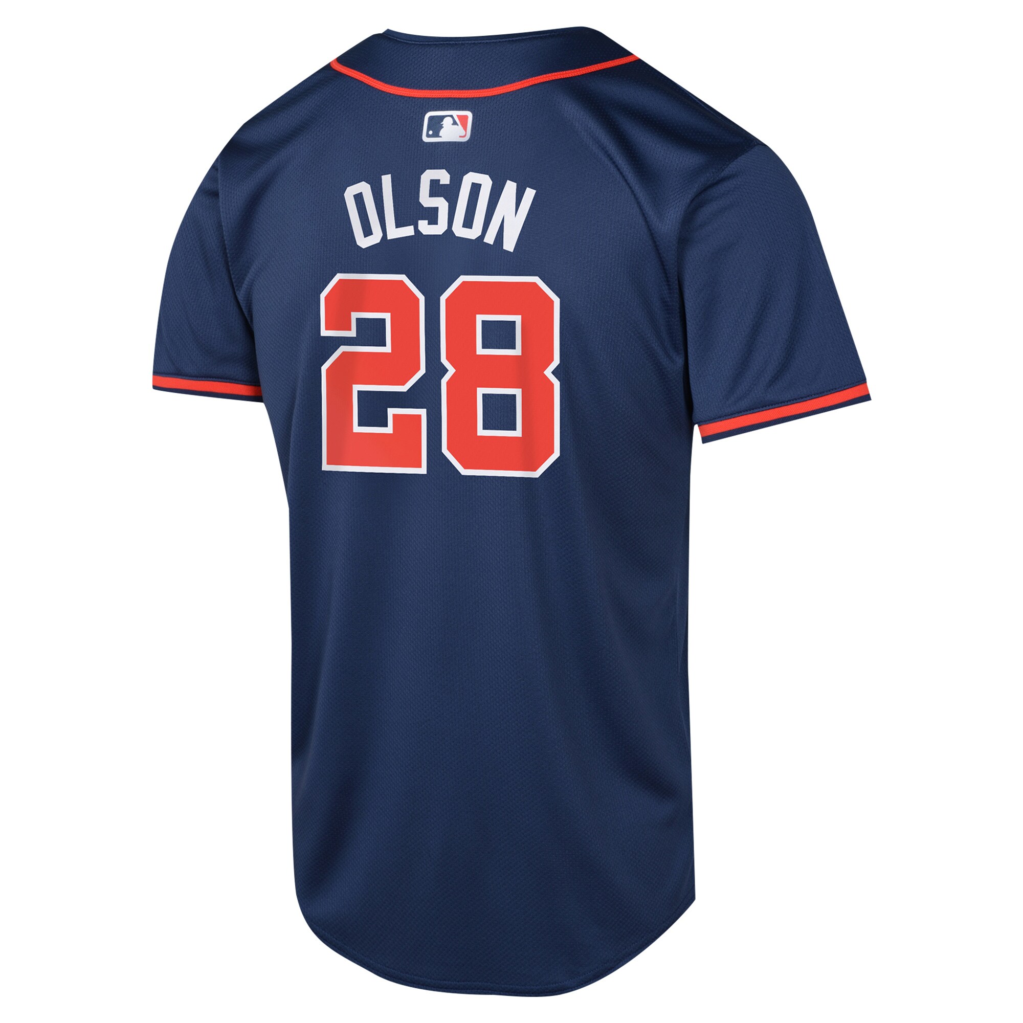 Matt Olson Atlanta Braves  Youth Alternate Limited Player Jersey\u00c2\u00a0\u00e2\u20ac\u201c Navy