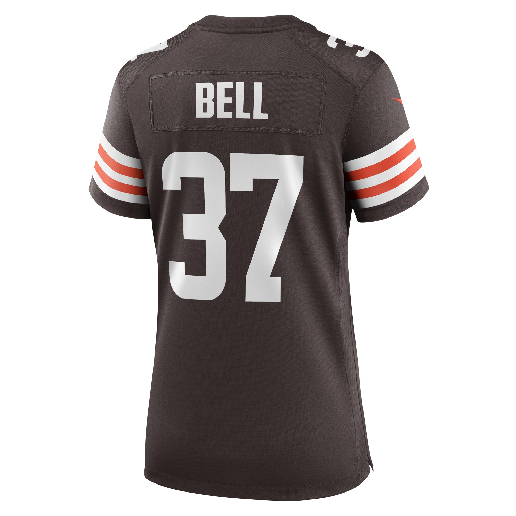 D'Anthony Bell Cleveland Browns  Women's Game Player Jersey - Brown