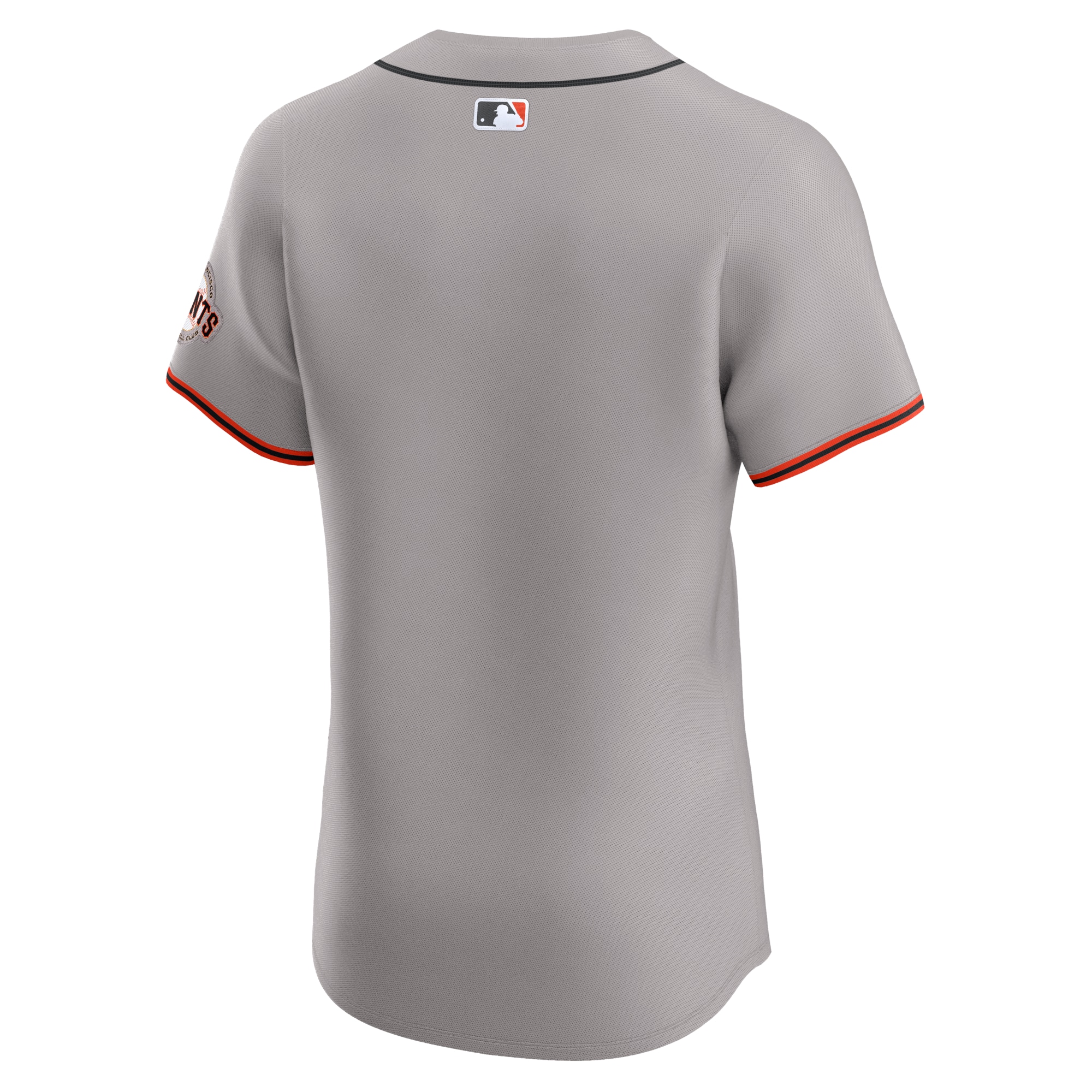 San Francisco Giants  Road Vapor Premier Elite Patch Jersey - Gray