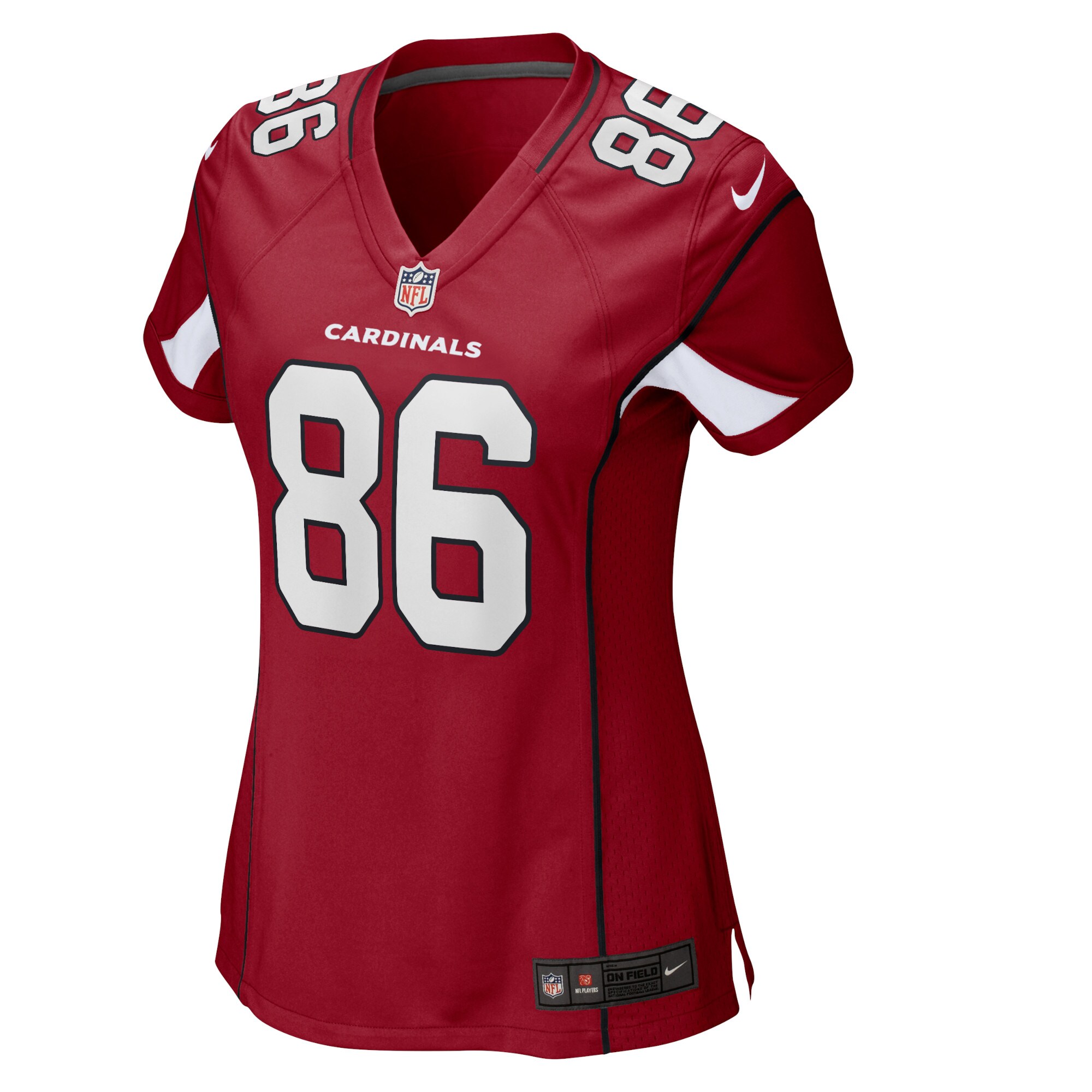 Zach Ertz Arizona Cardinals  Women's Player Game Jersey - Cardinal
