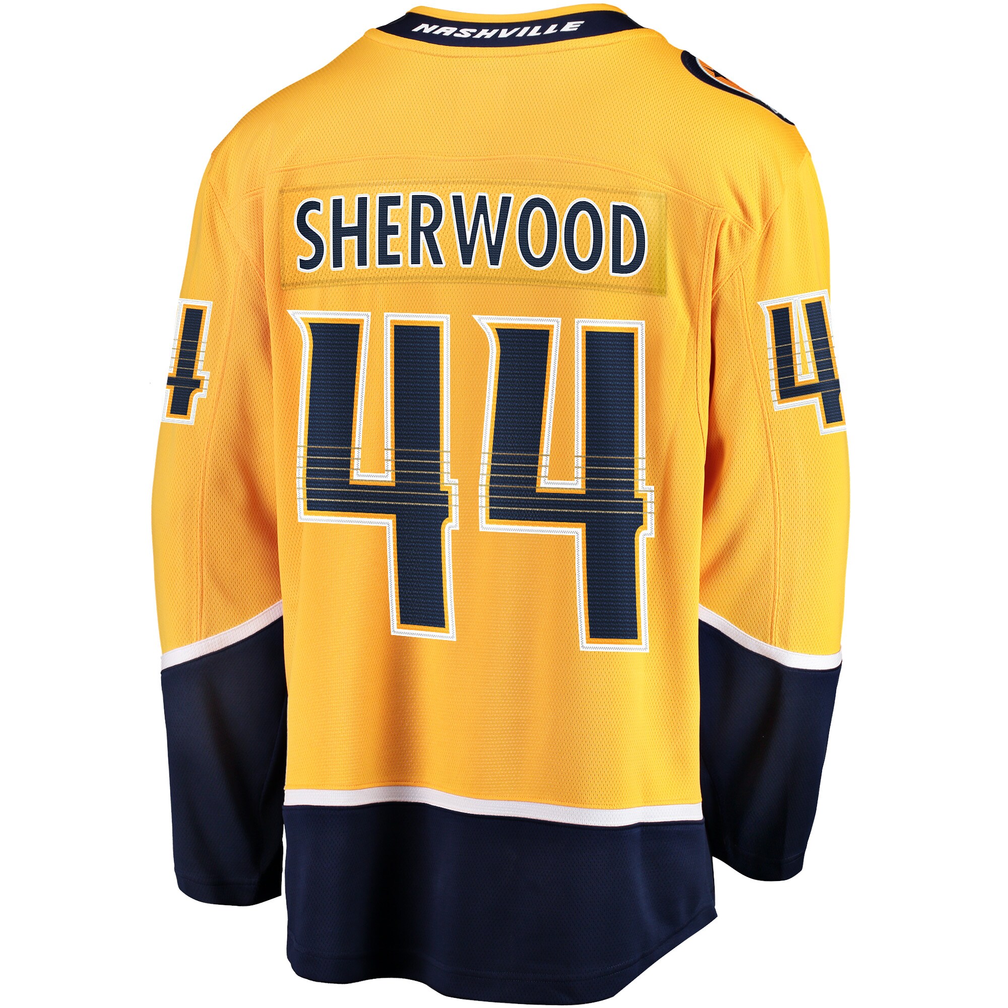 Kiefer Sherwood Nashville Predators Fanatics Home Breakaway Player Jersey - Gold