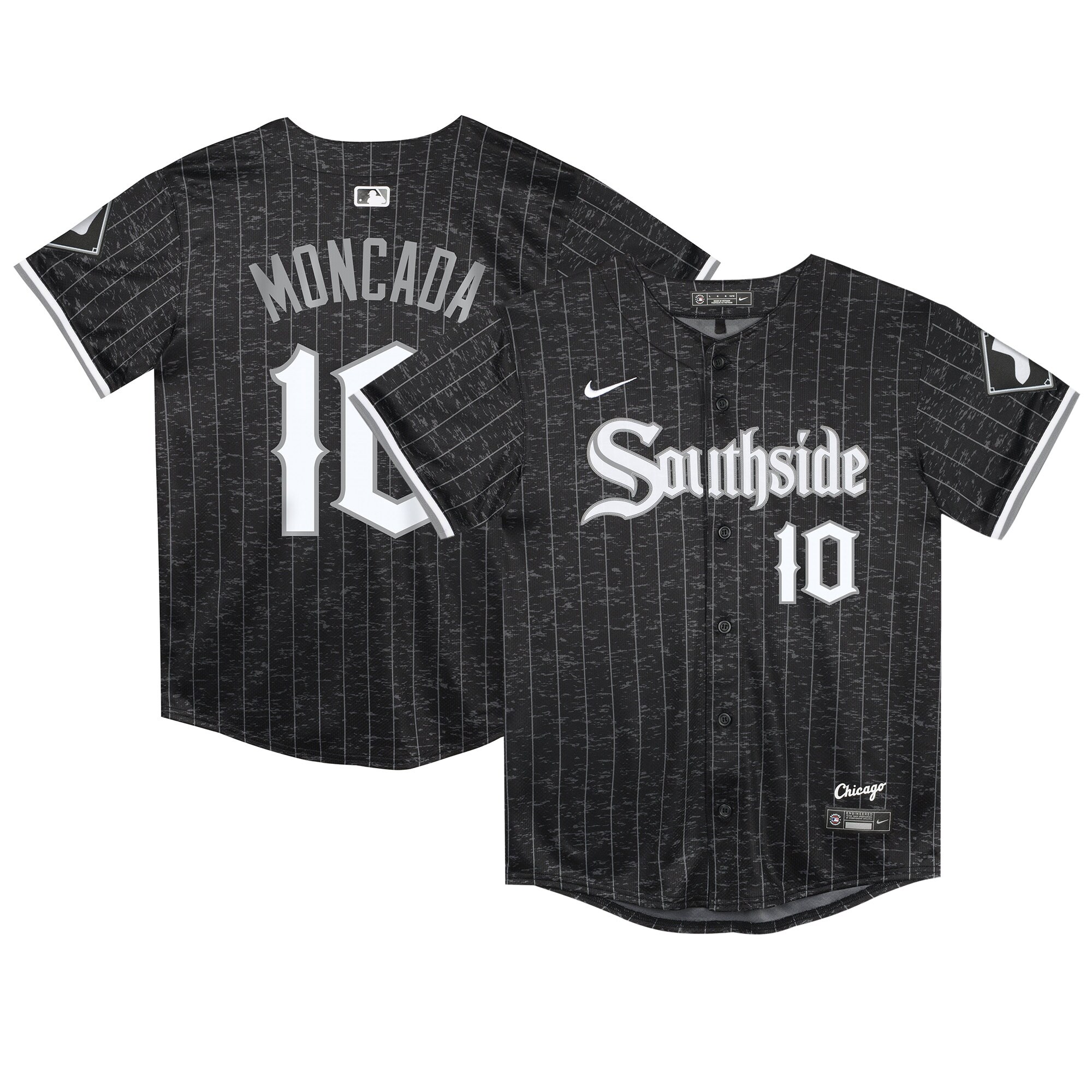 Yoan Moncada Chicago White Sox  Preschool City Connect Limited Player Jersey - Black