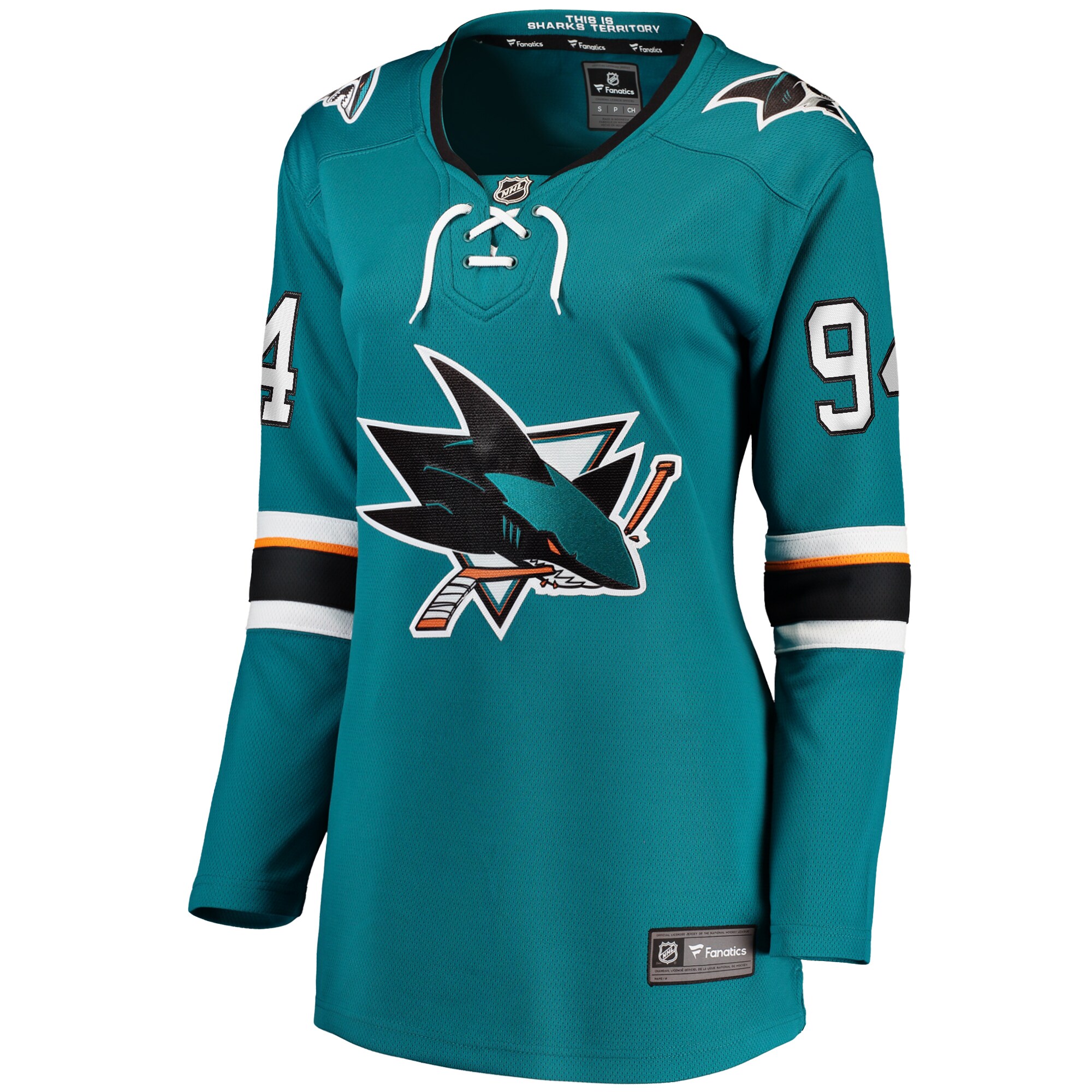 Alexander Barabanov San Jose Sharks Fanatics Women's Home Breakaway Player Jersey - Teal
