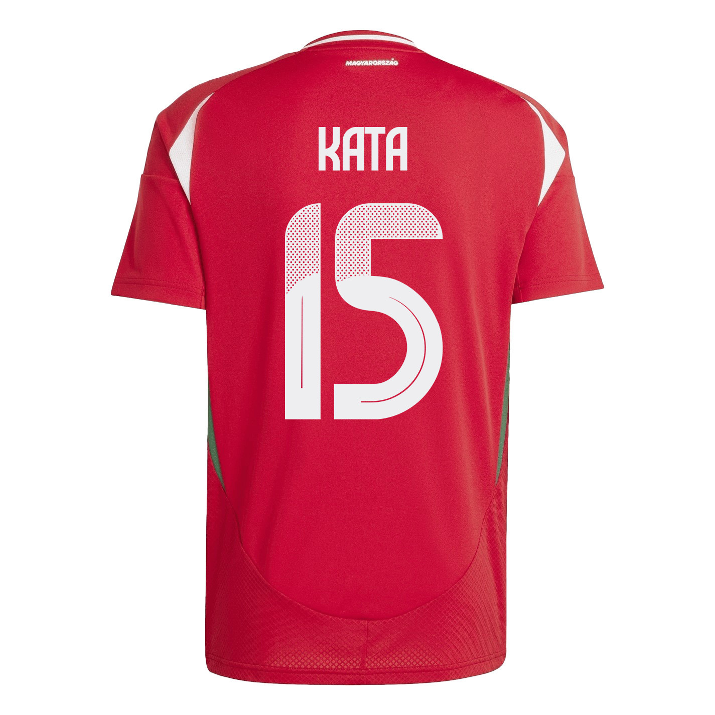 Mihály Kata 15 Hungary National Team 2024/25 Home Men Jersey - Red