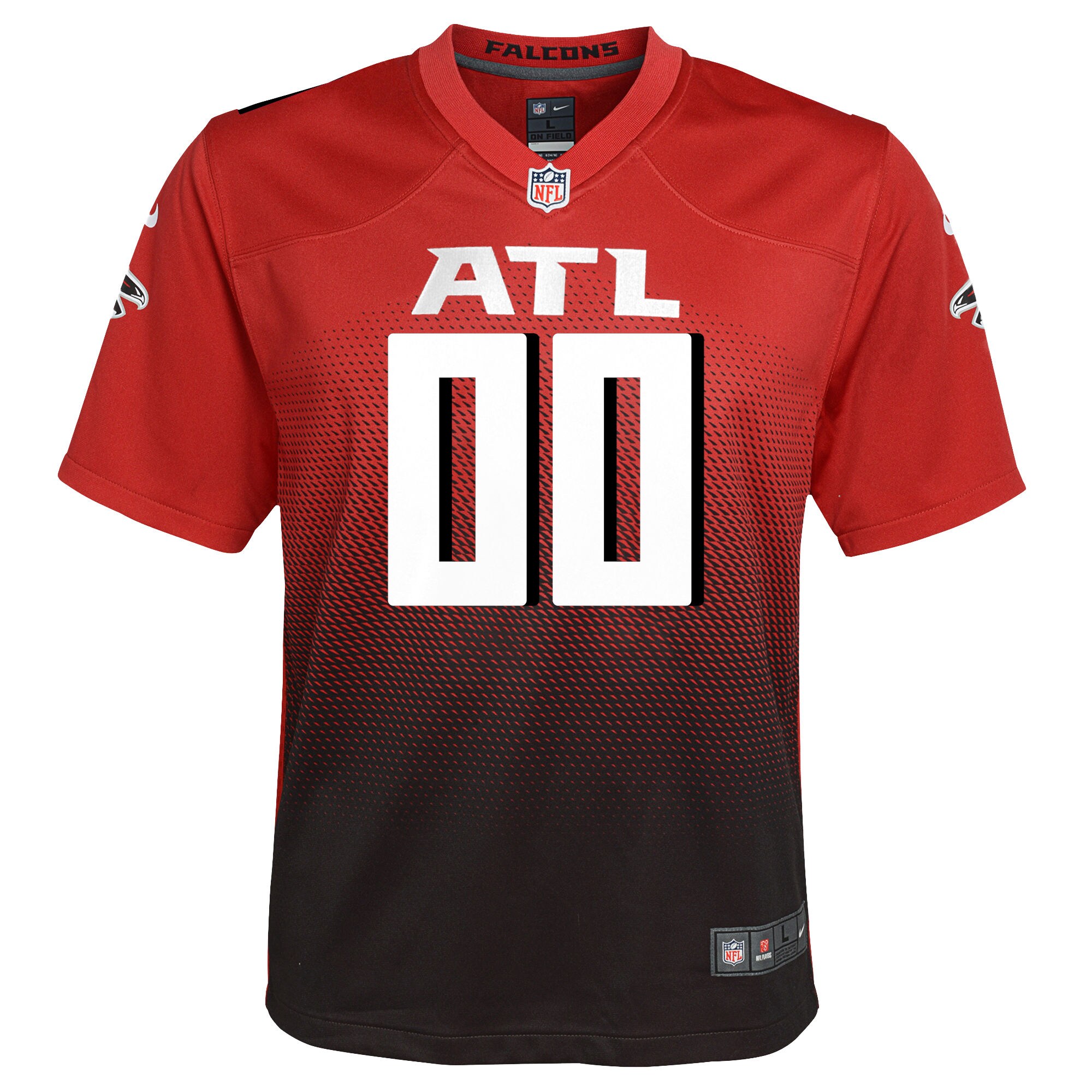 Atlanta Falcons  Youth Alternate Custom Game Jersey - Red