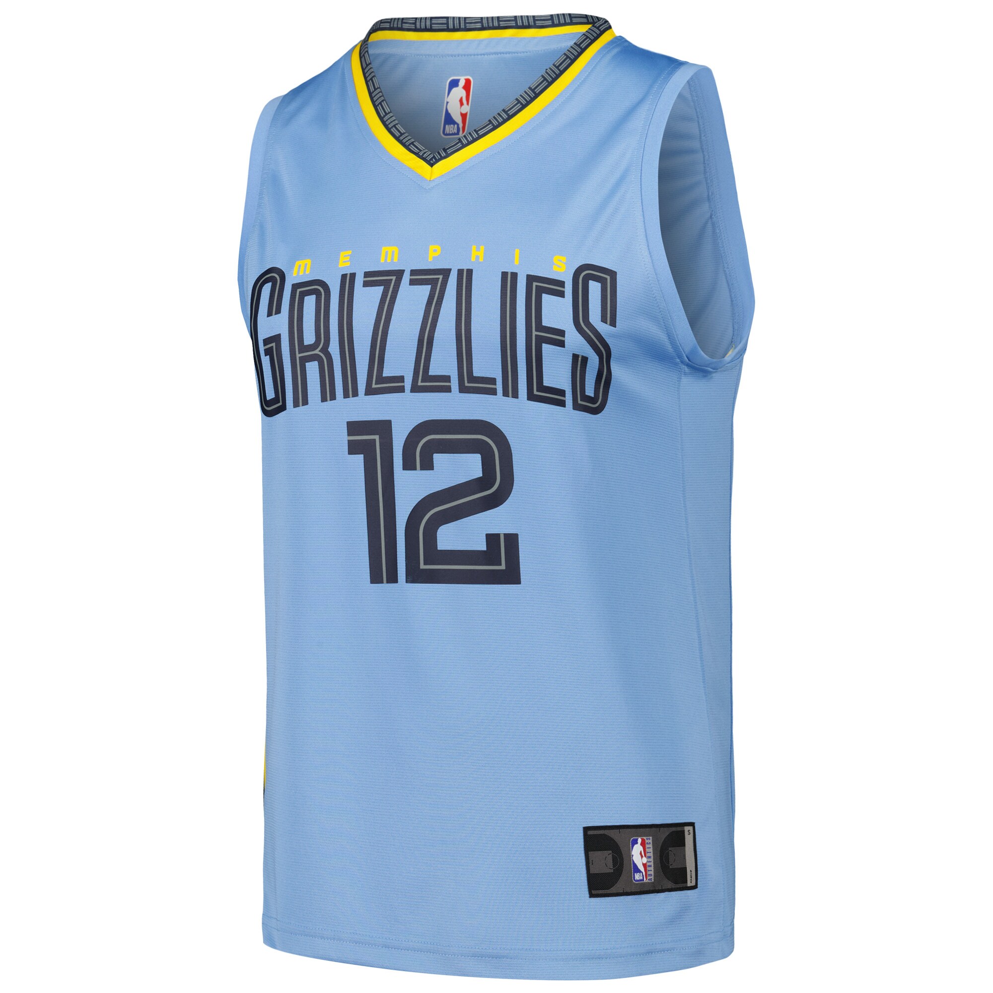Ja Morant Memphis Grizzlies Fanatics Fast Break Replica Player Jersey - Statement Edition - Light Blue