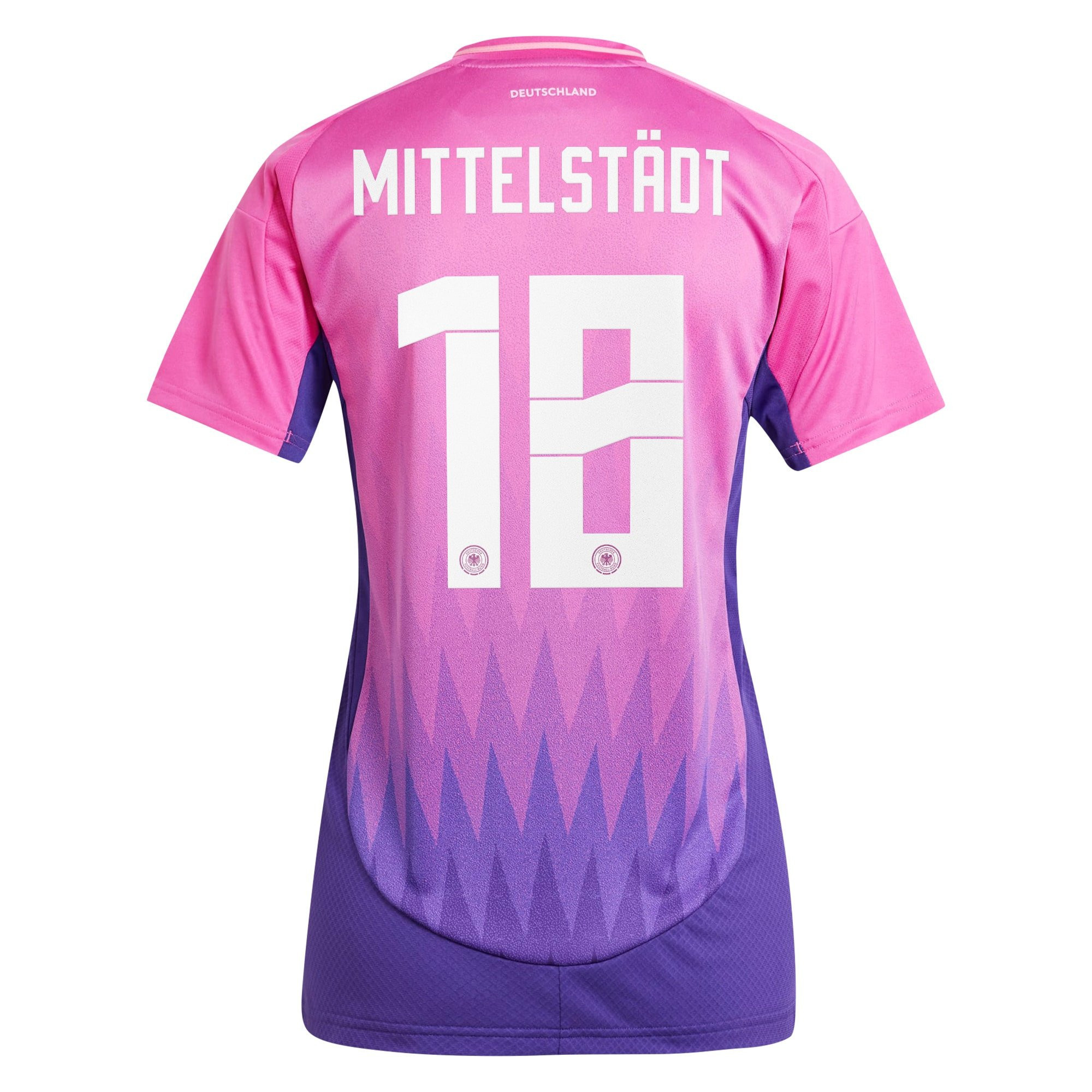 Maximilian Mittelstädt 18 Germany National Team 2024 Away Women Jersey - Pink