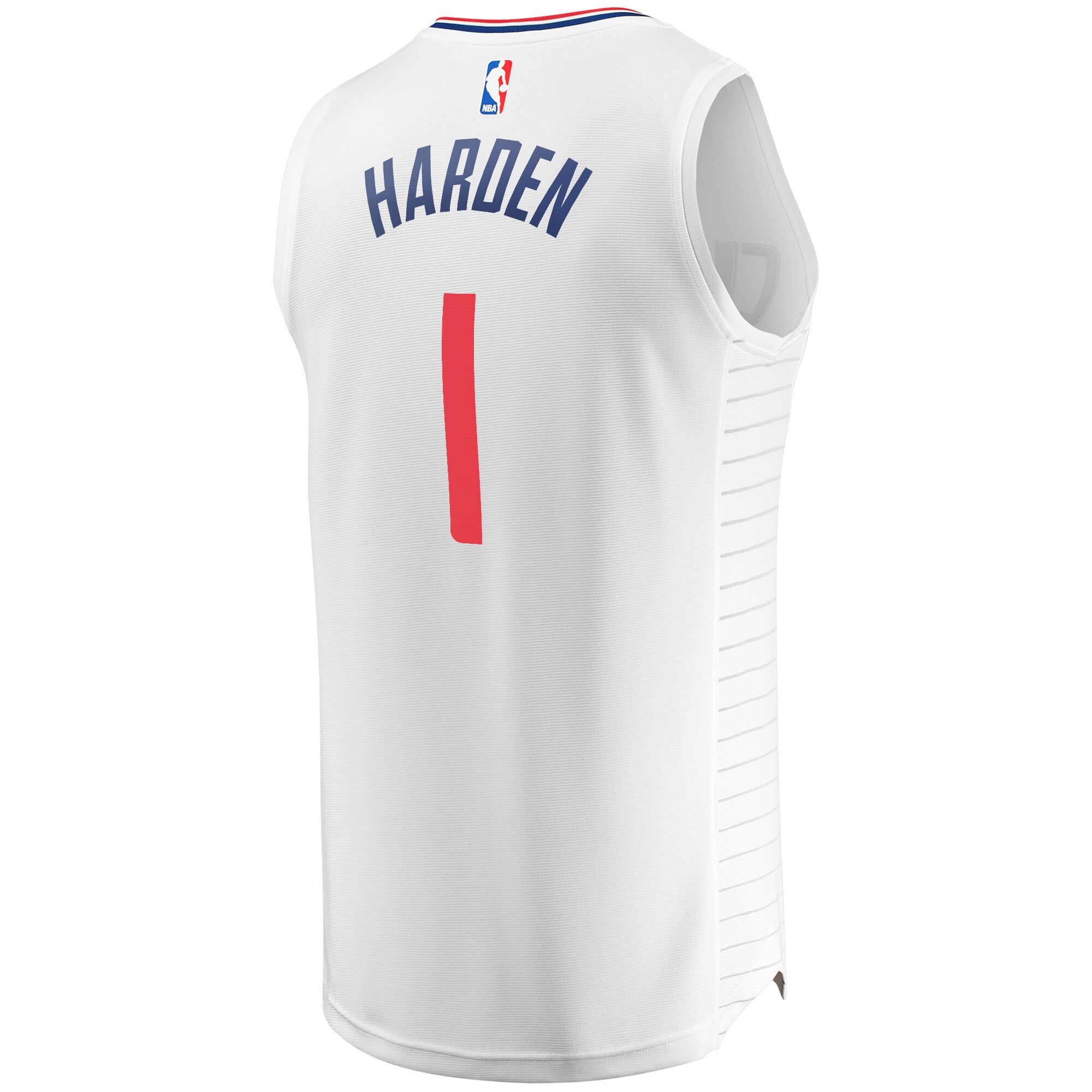 James Harden LA Clippers Fanatics Fast Break Player Jersey - Association Edition - White
