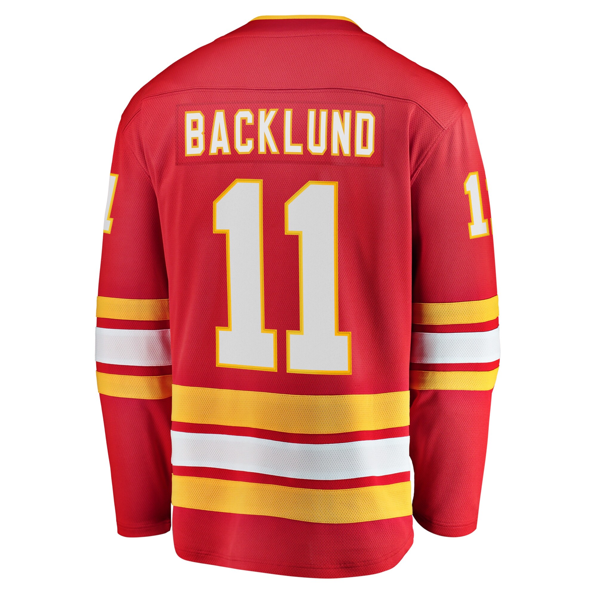 Mikael Backlund Calgary Flames Fanatics Home Breakaway Player Jersey - Red