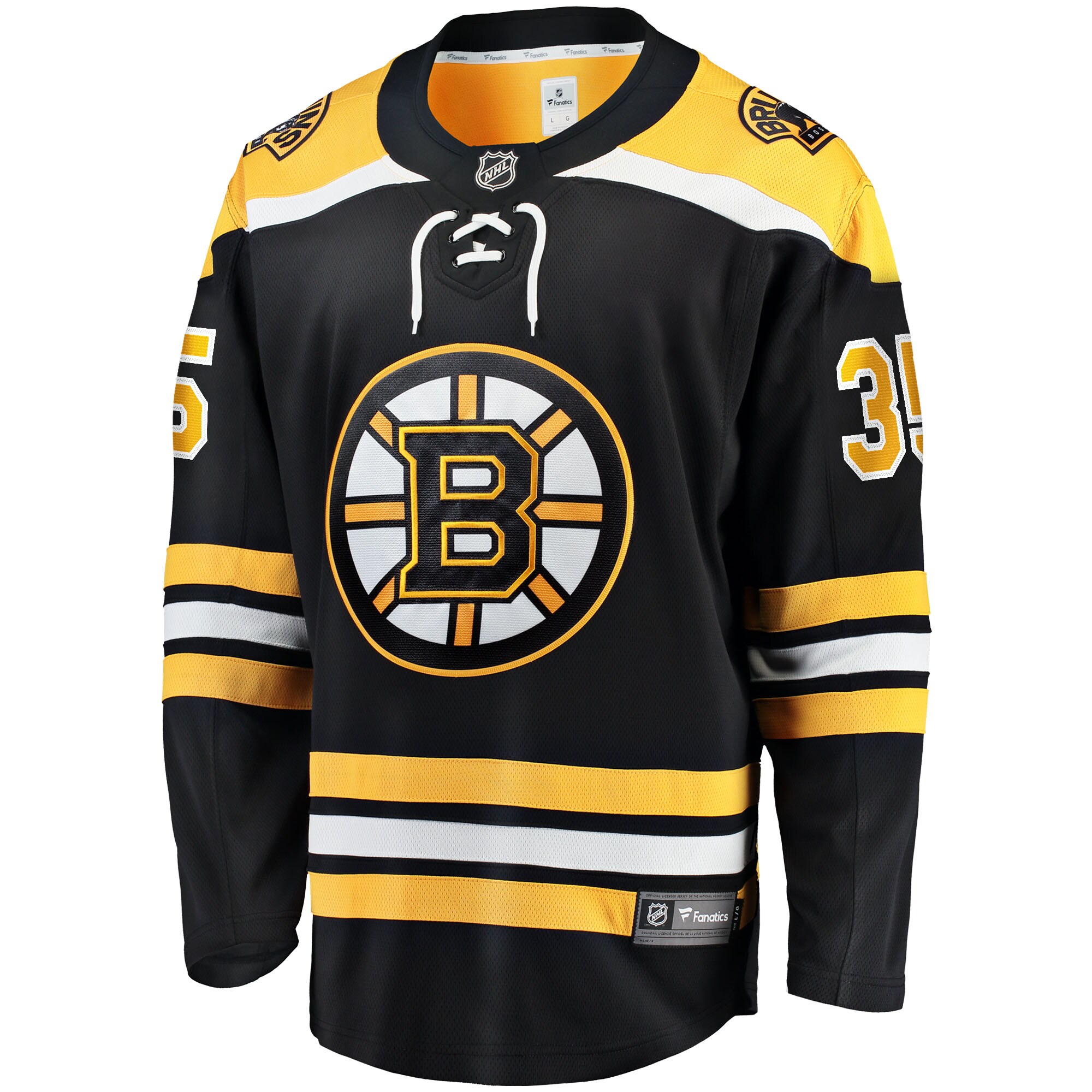 Linus Ullmark Boston Bruins Fanatics Home Breakaway Player Jersey - Black