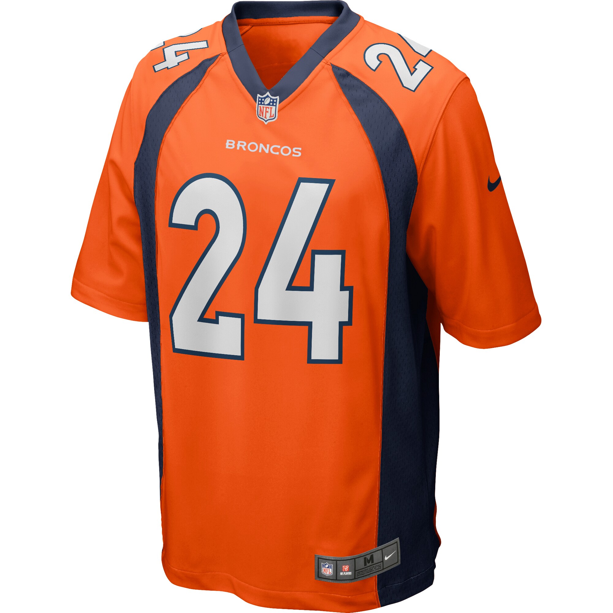 Champ Bailey Denver Broncos  Game Retired Player Jersey - Orange