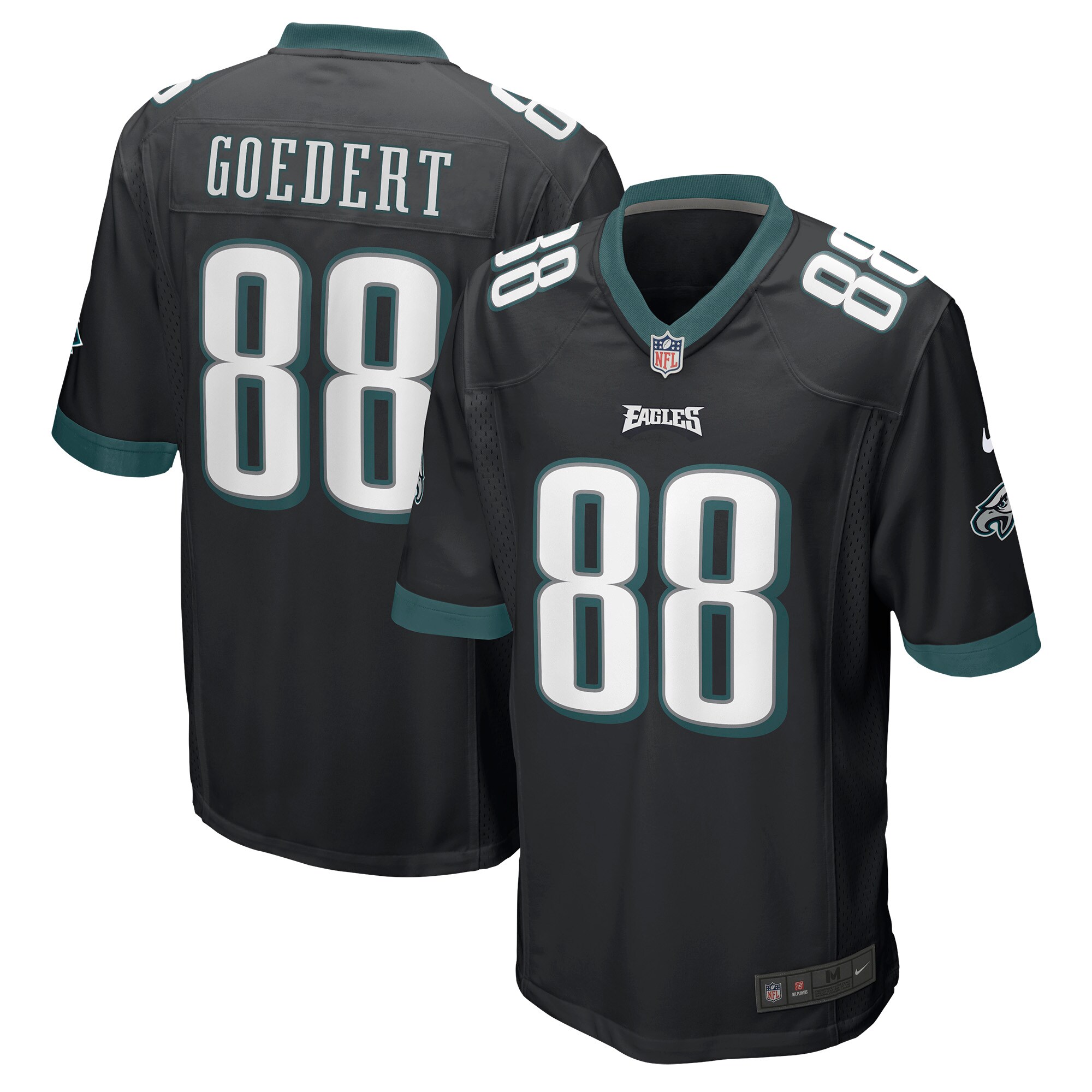Dallas Goedert Philadelphia Eagles  Game Jersey - Black