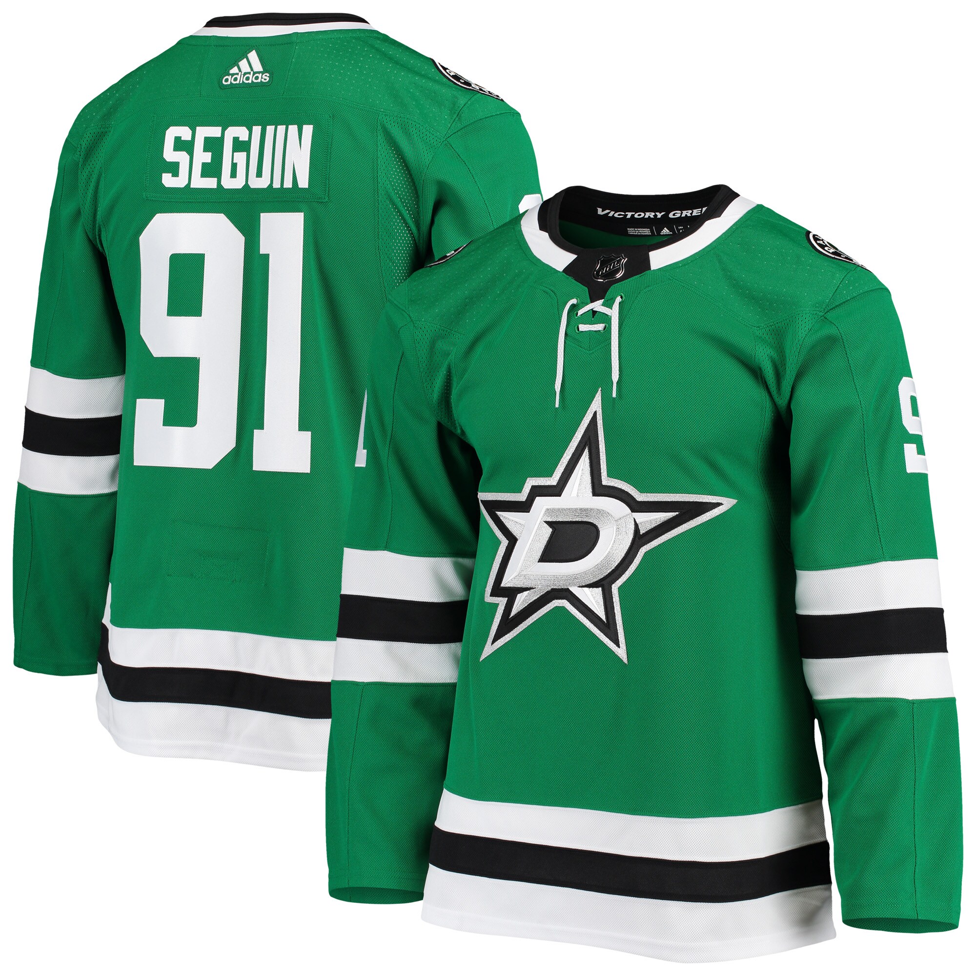 Tyler Seguin Dallas Stars adidas Home Primegreen Authentic Player Jersey - Kelly Green
