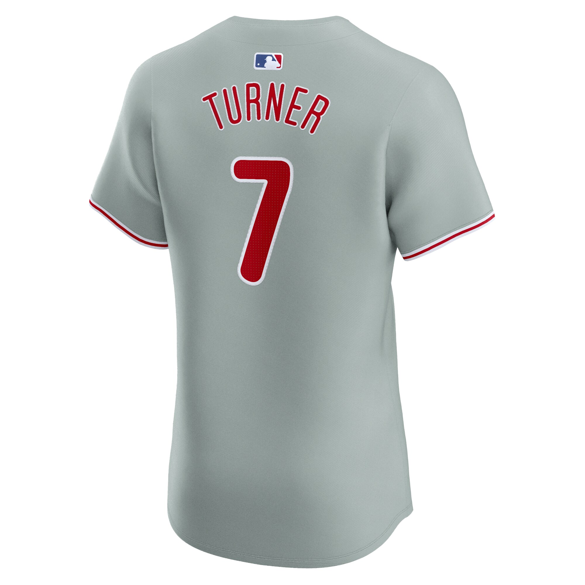 Trea Turner Philadelphia Phillies  Road Elite Player Jersey - Gray