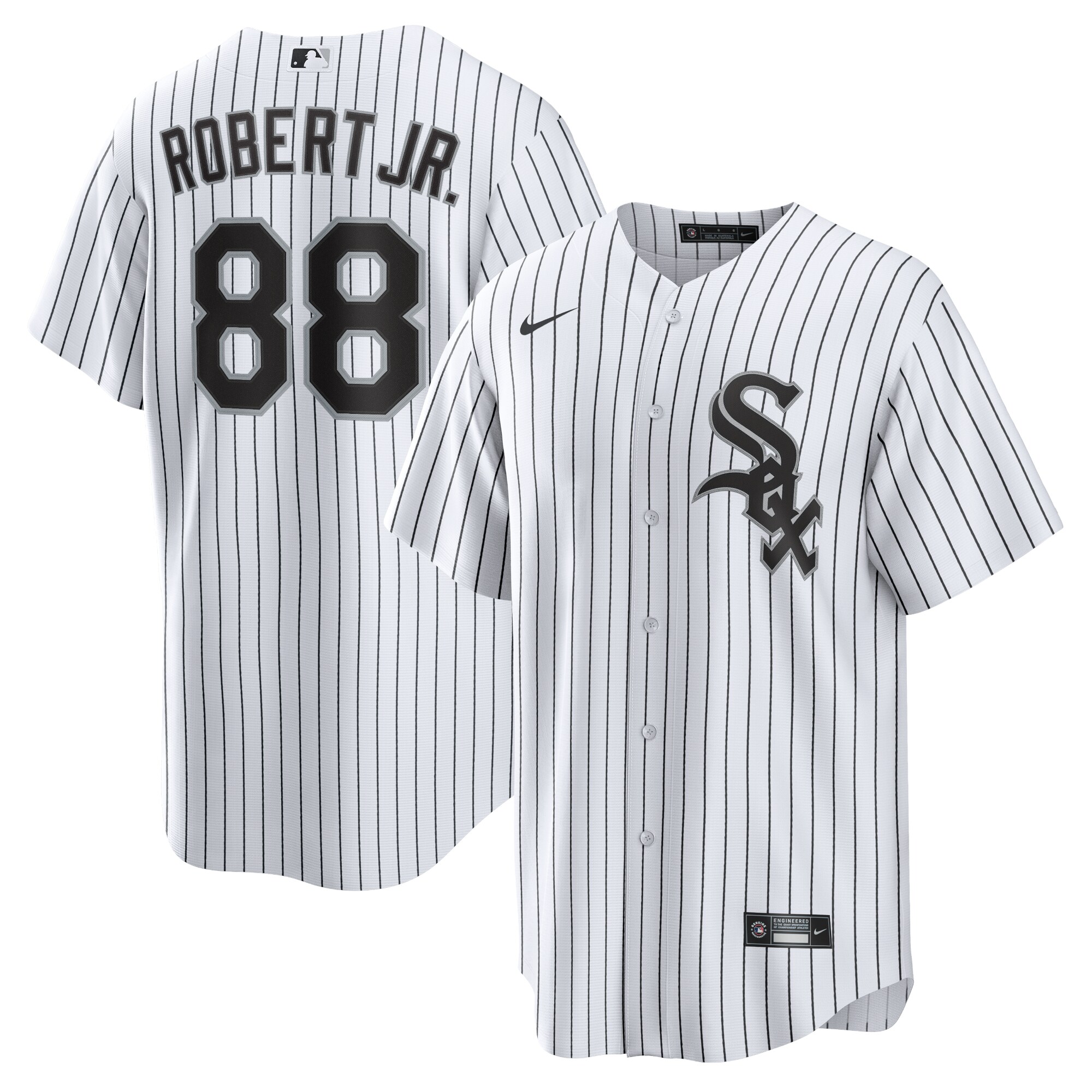 Luis Robert Chicago White Sox  Replica Player Name Jersey - White