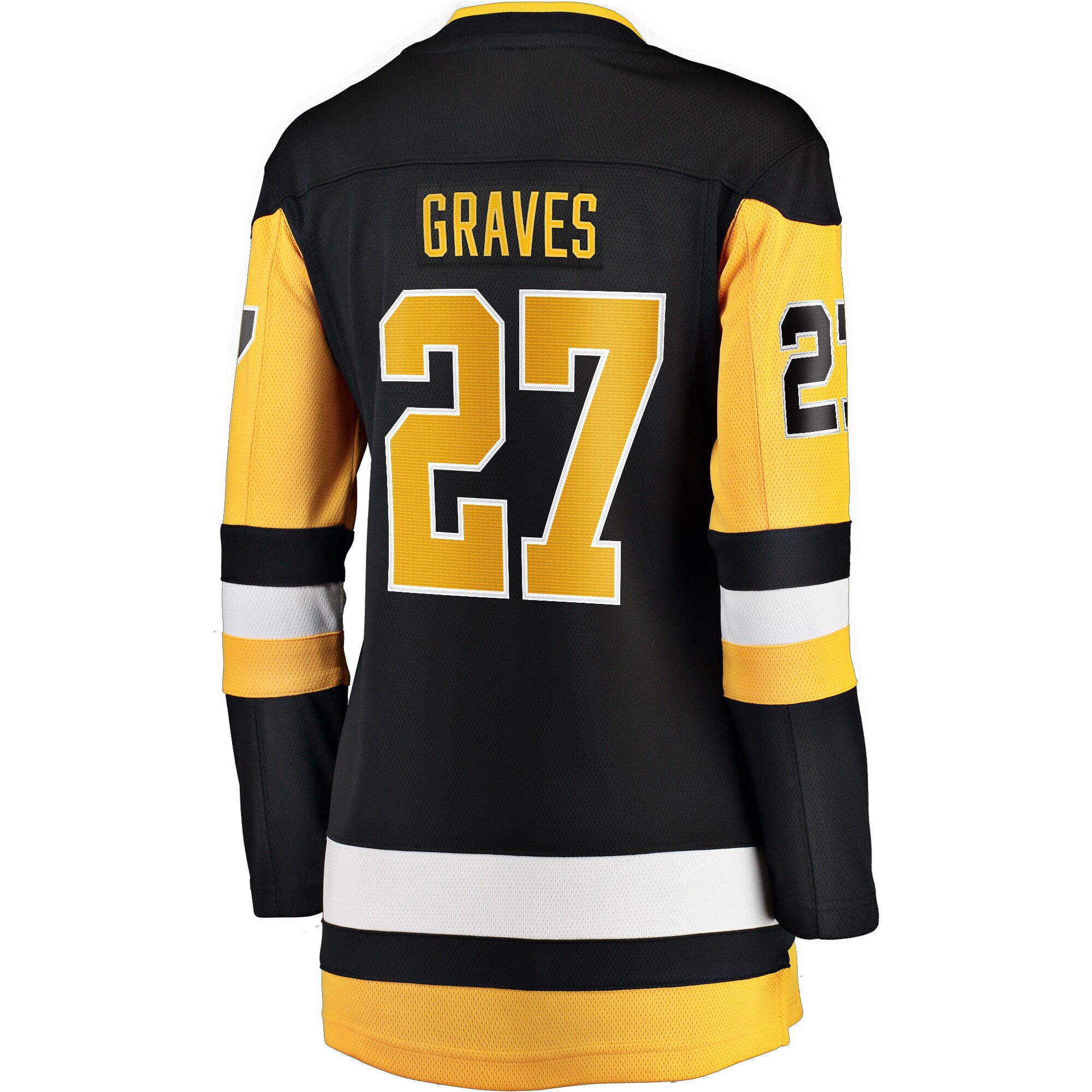 Ryan Graves Pittsburgh Penguins Fanatics Women's Home Breakaway Player Jersey - Black