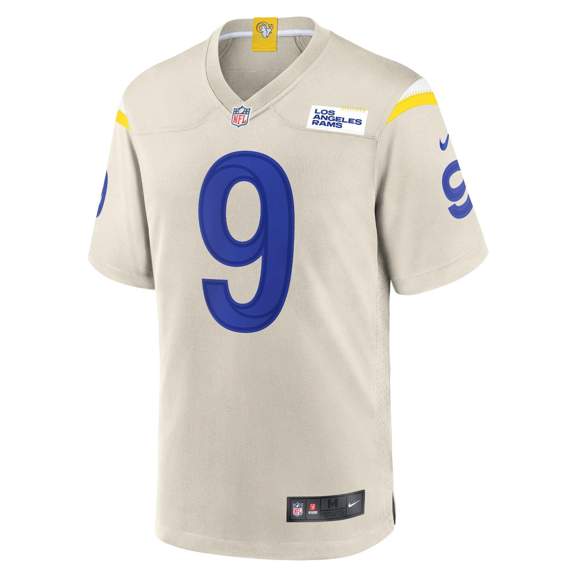 Matthew Stafford Los Angeles Rams  Player Game Jersey - Bone