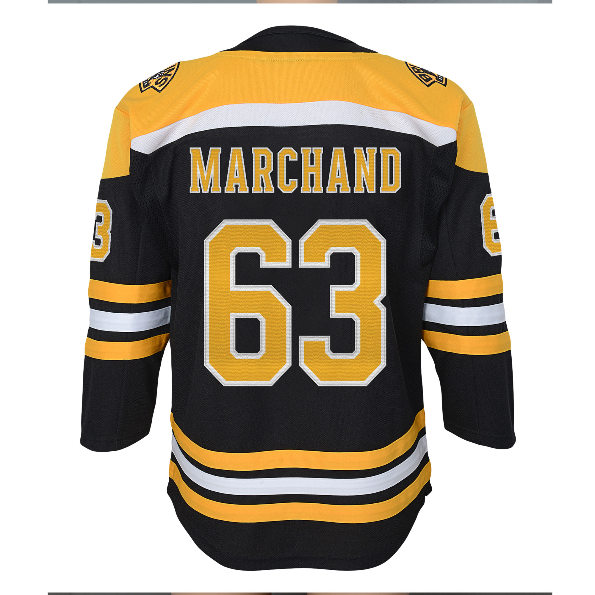 Brad Marchand Boston Bruins Youth Home Premier Player Jersey - Black