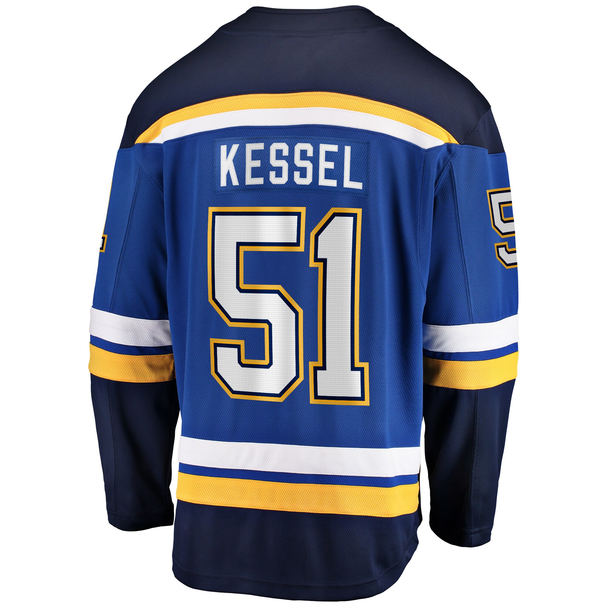 Matthew Kessel St. Louis Blues Fanatics Home Premier Breakaway Player Jersey - Blue