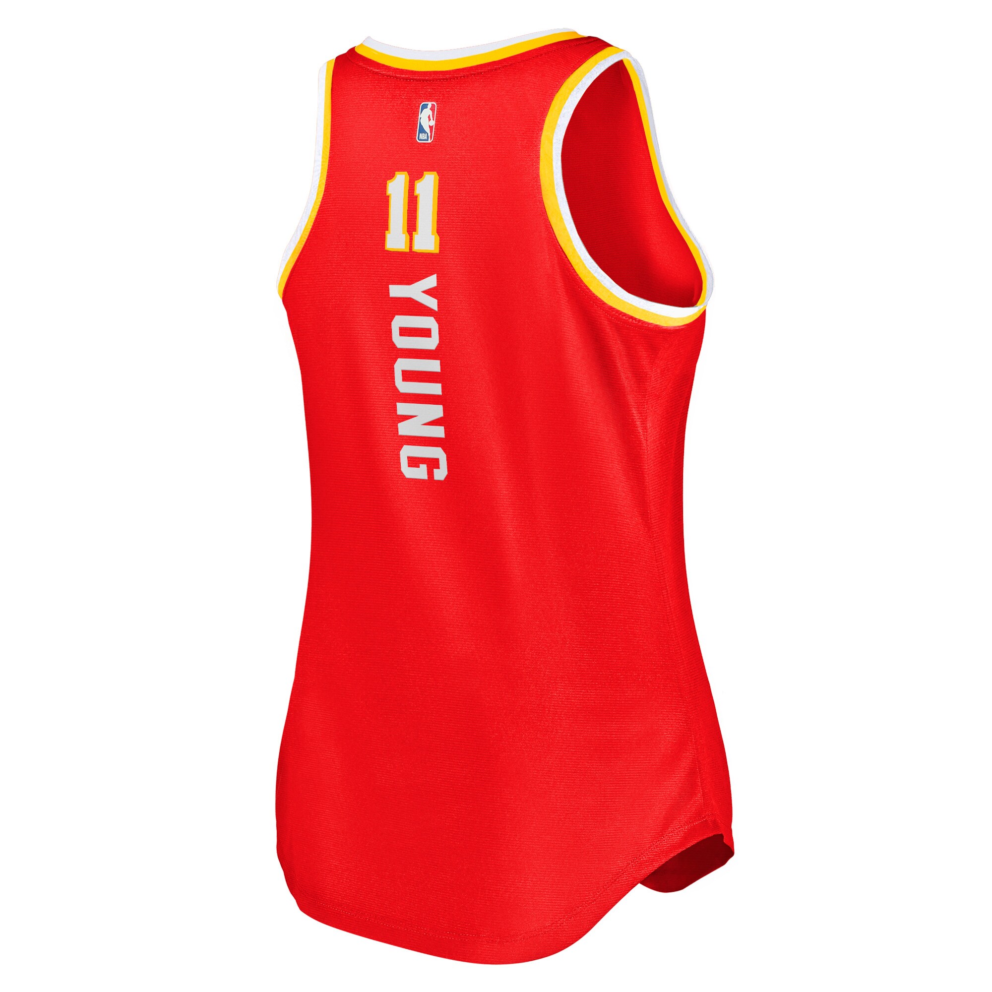 Trae Young Atlanta Hawks Fanatics Women's Fast Break Tank Jersey - Icon Edition - Red