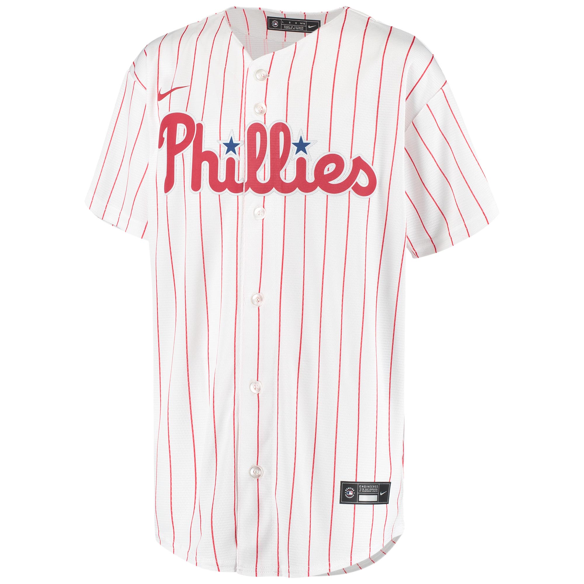 J.T. Realmuto Philadelphia Phillies  Youth Alternate Replica Player Jersey - White