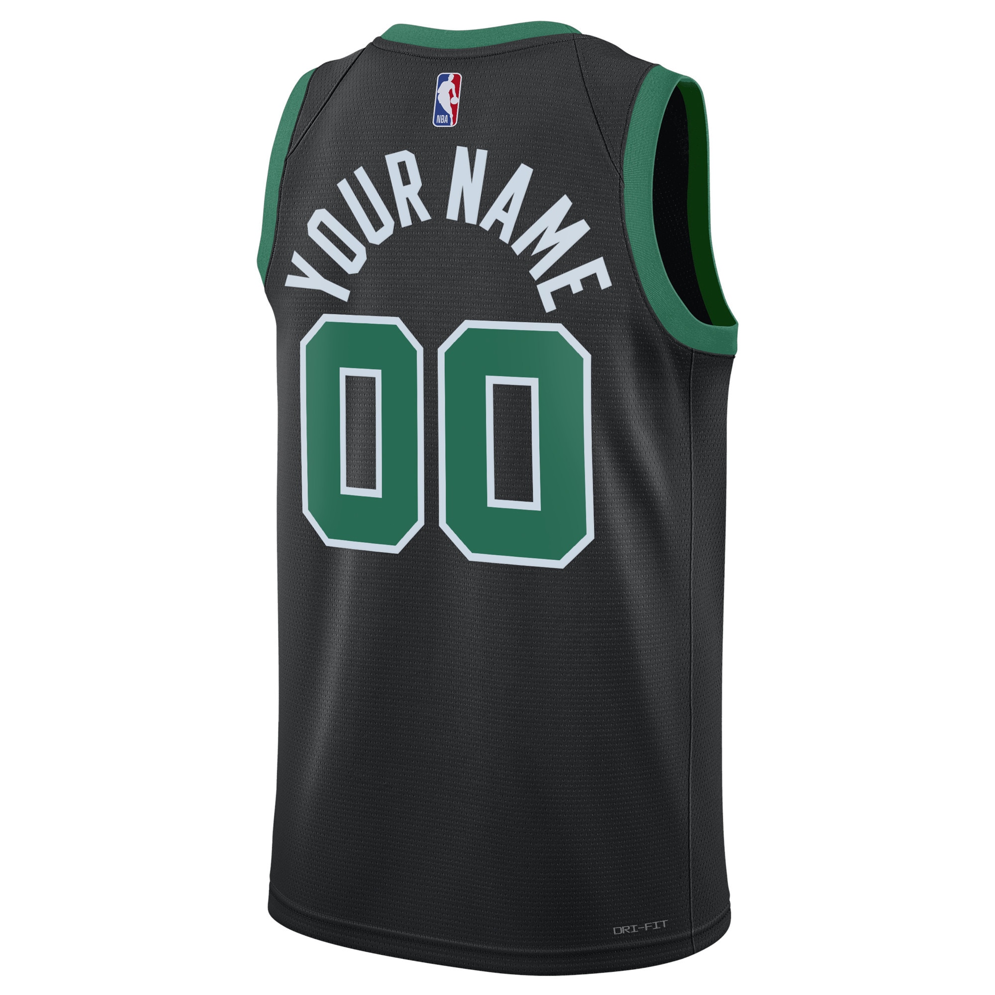 Boston Celtics Jordan Brand Unisex 2022\/23 Swingman Custom Jersey - Statement Edition - Black