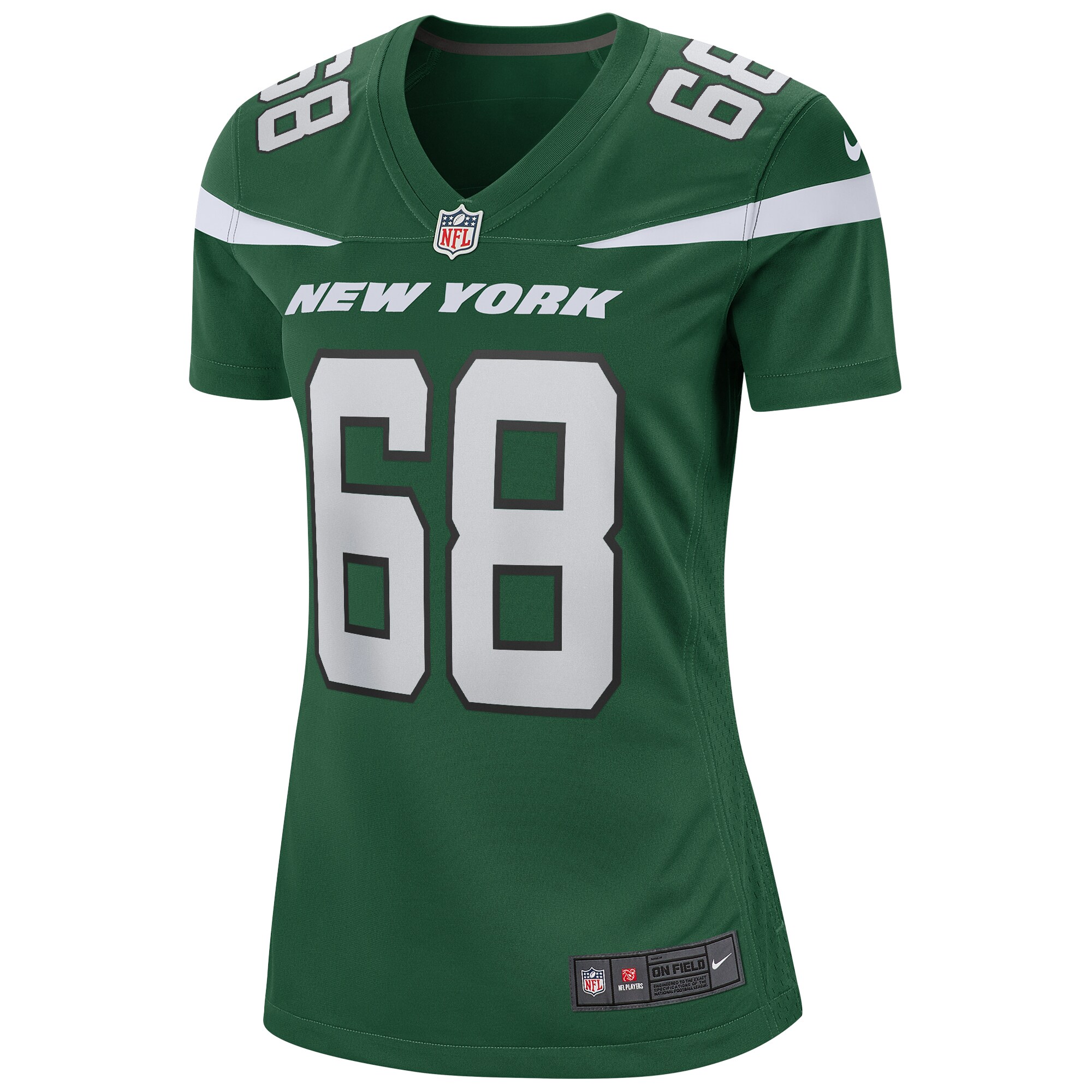 Kevin Mawae New York Jets  Women's Game Retired Player Jersey - Gotham Green