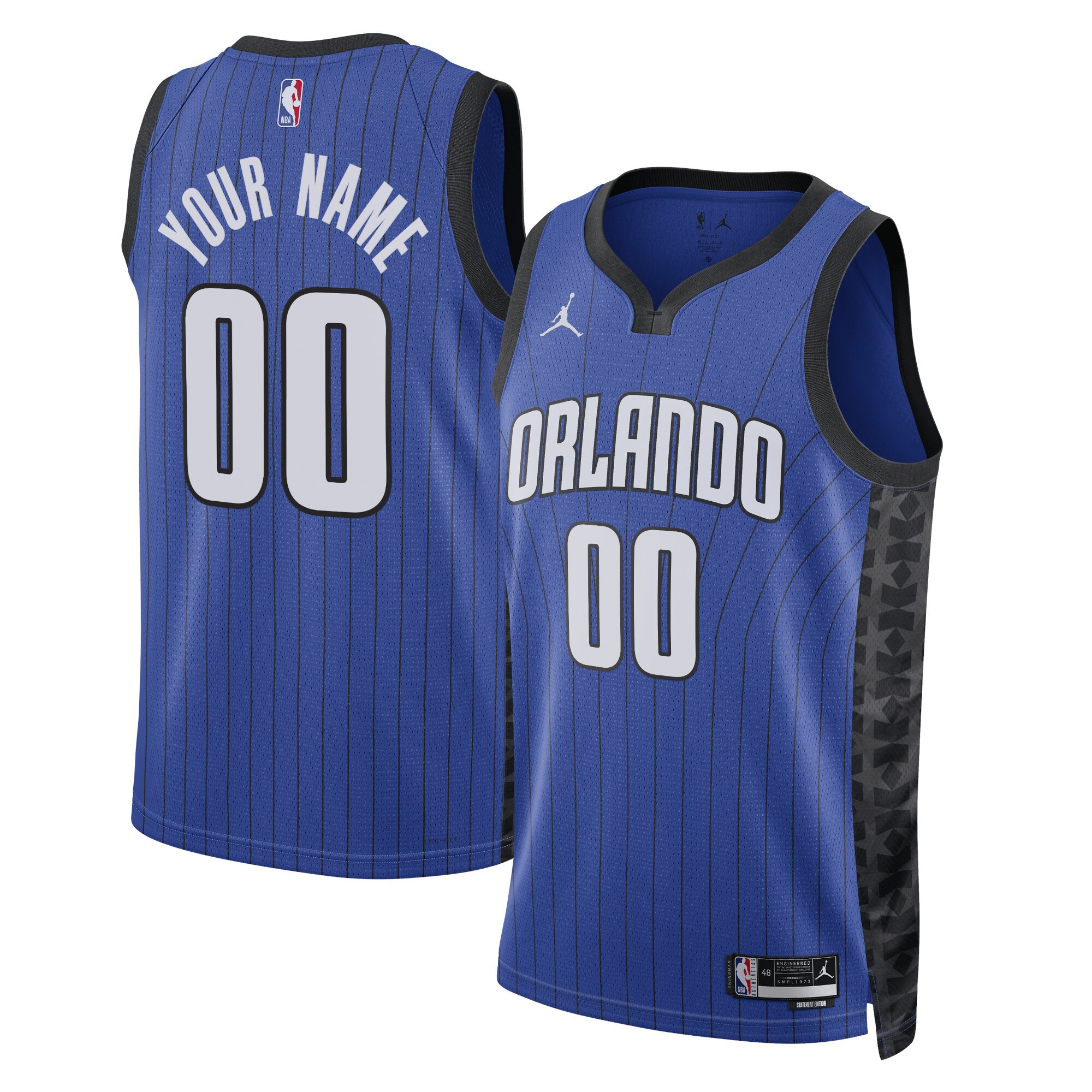 Orlando Magic Jordan Brand Unisex 2022\/23 Swingman Custom Jersey - Statement Edition - Royal