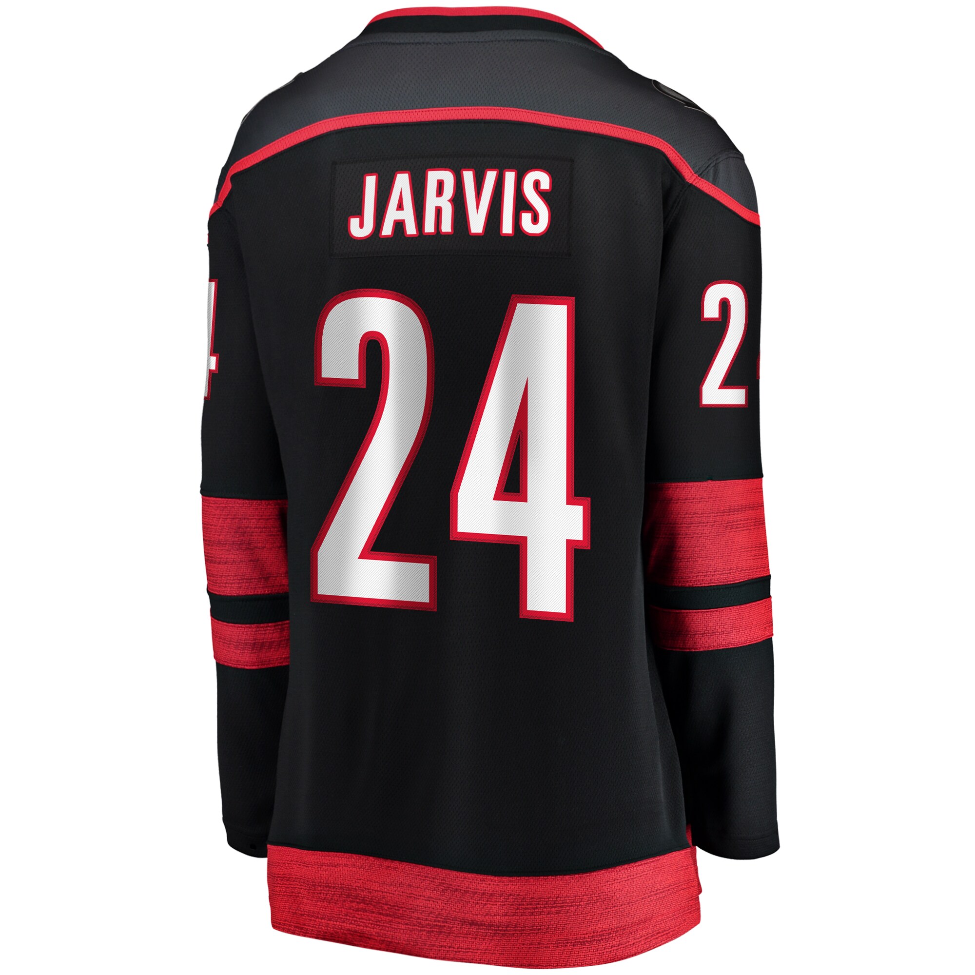 Seth Jarvis Carolina Hurricanes Fanatics Women's Home Breakaway Player Jersey - Black