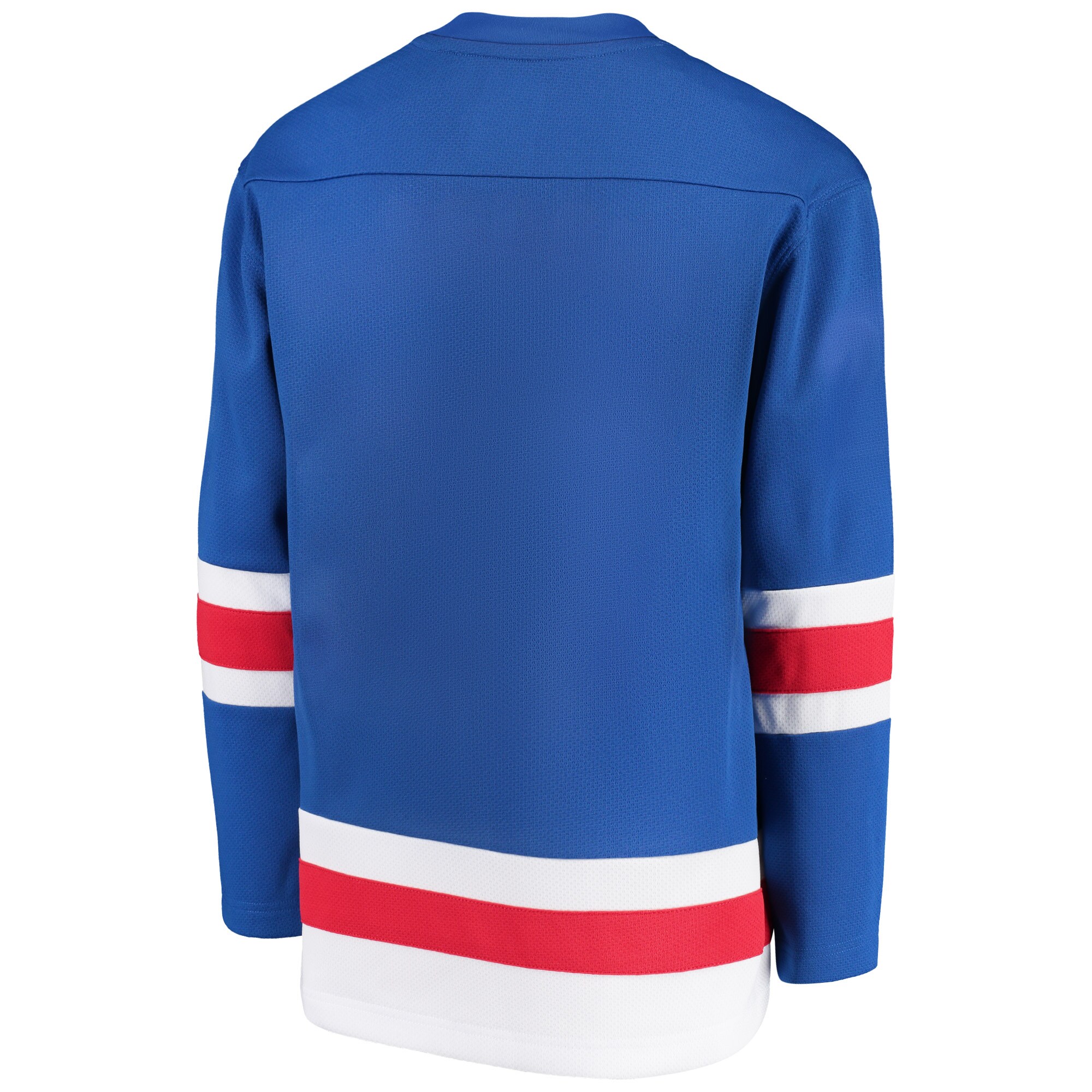 New York Rangers Fanatics Youth Home Replica Blank Jersey - Royal