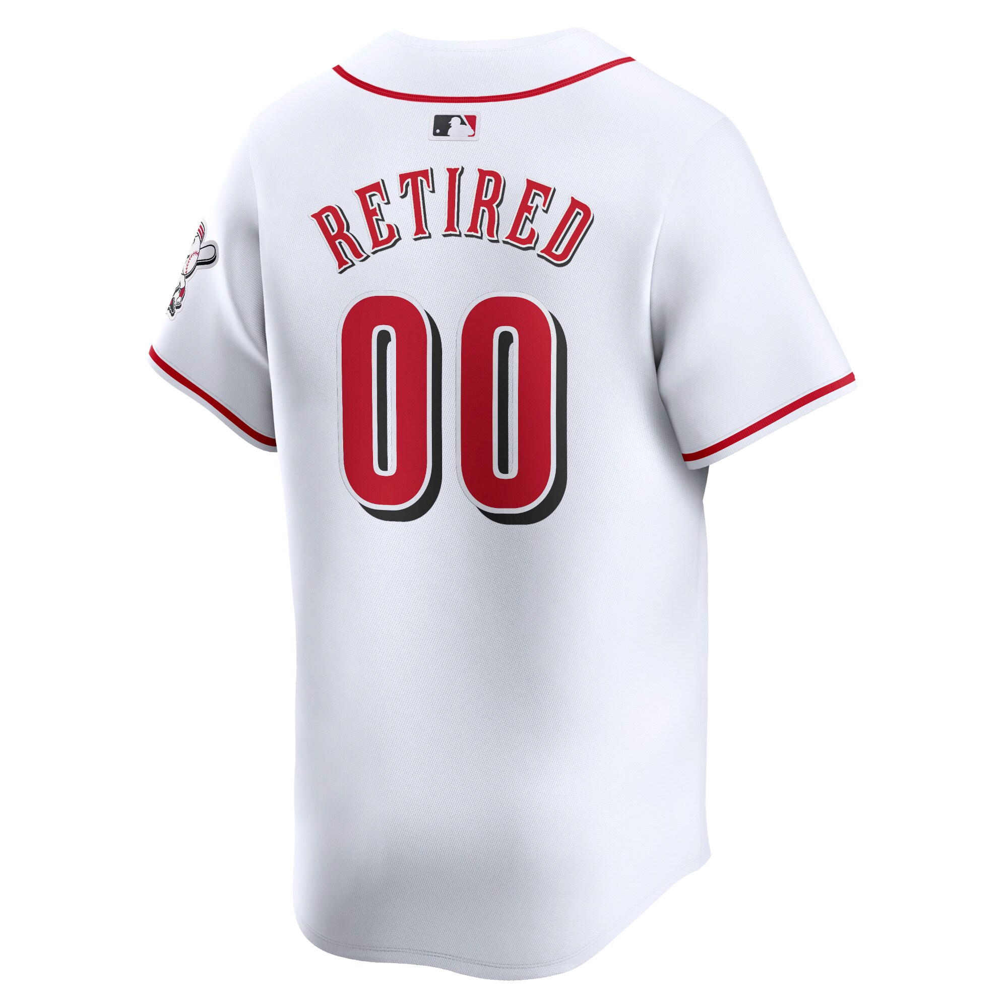 Cincinnati Reds  Home Limited Pick-A-Player Retired Roster Jersey - White