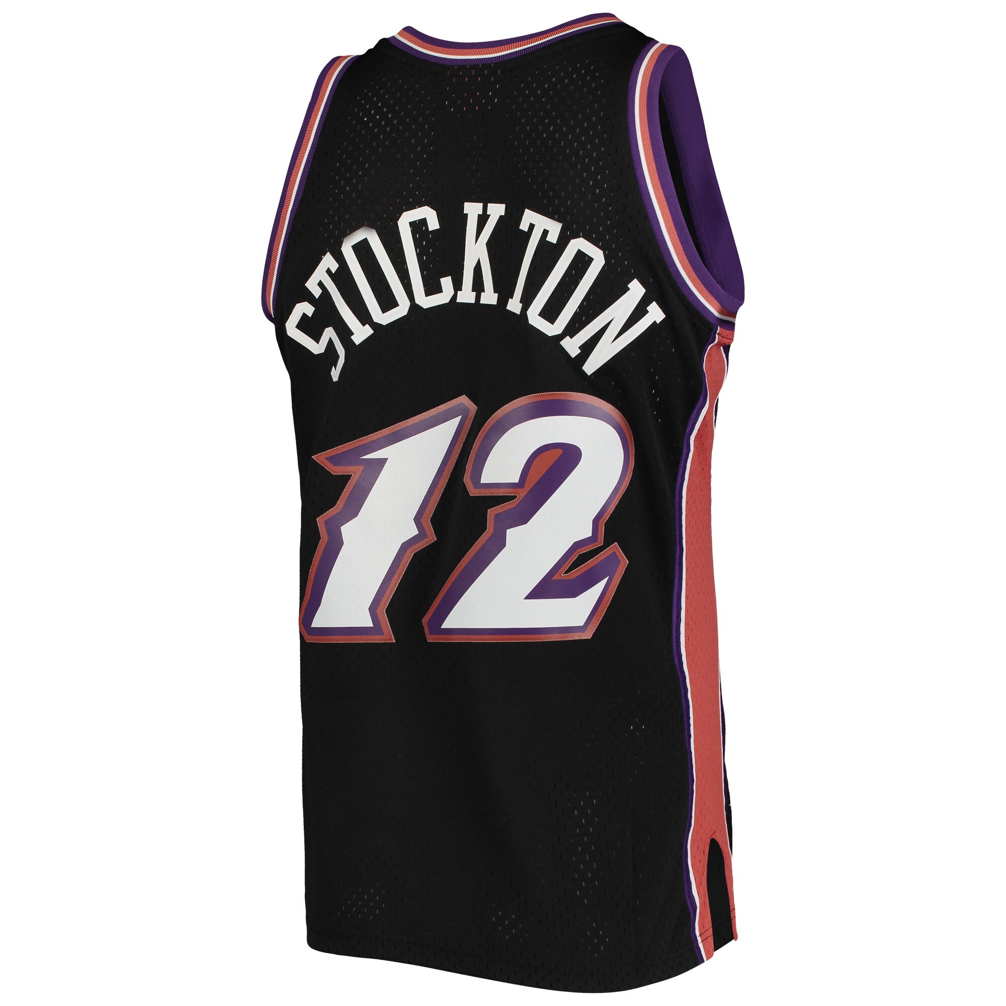 John Stockton Utah Jazz Mitchell & Ness 1998\/99 Hardwood Classics Swingman Jersey - Black