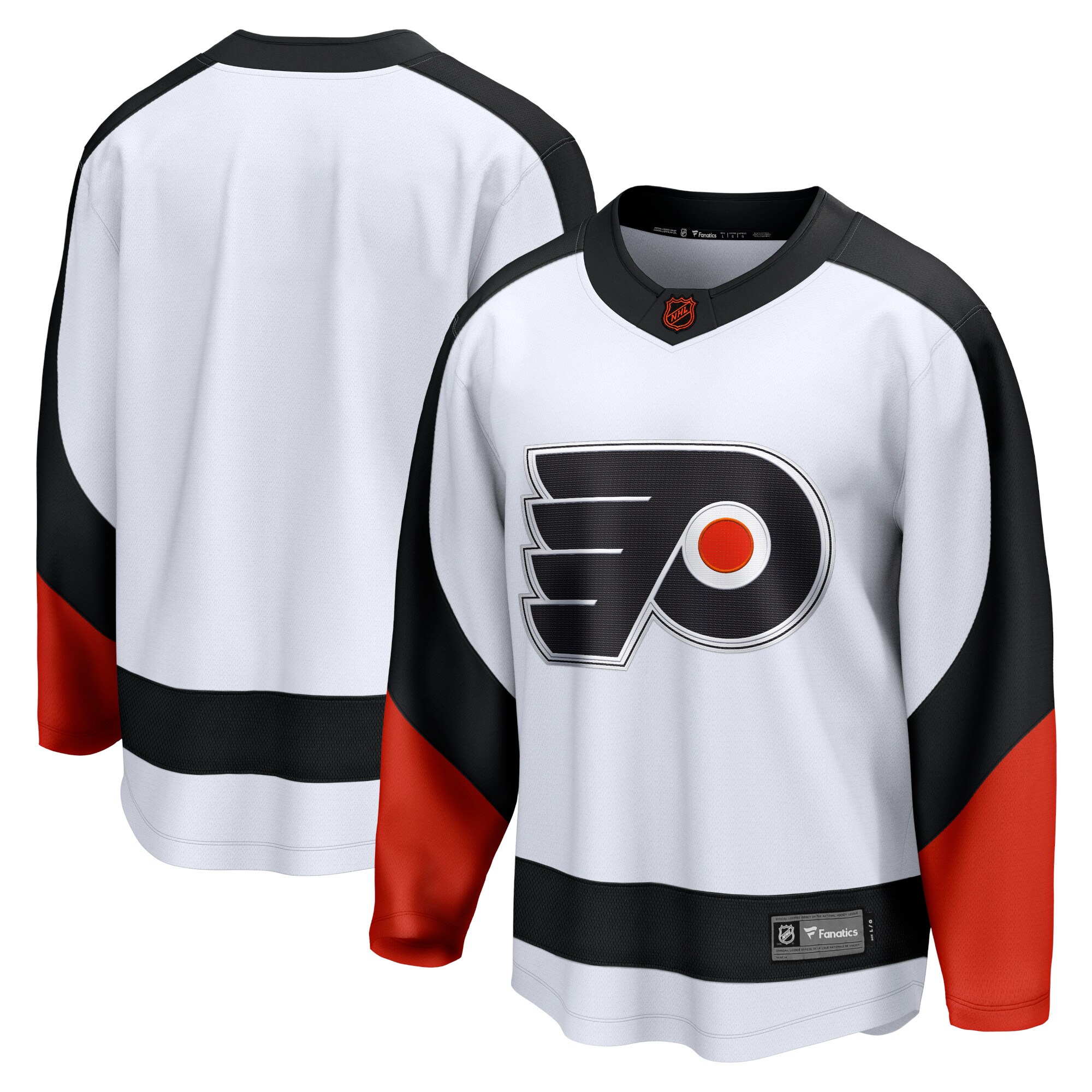 Philadelphia Flyers Fanatics Special Edition 2.0 Breakaway Blank Jersey - White