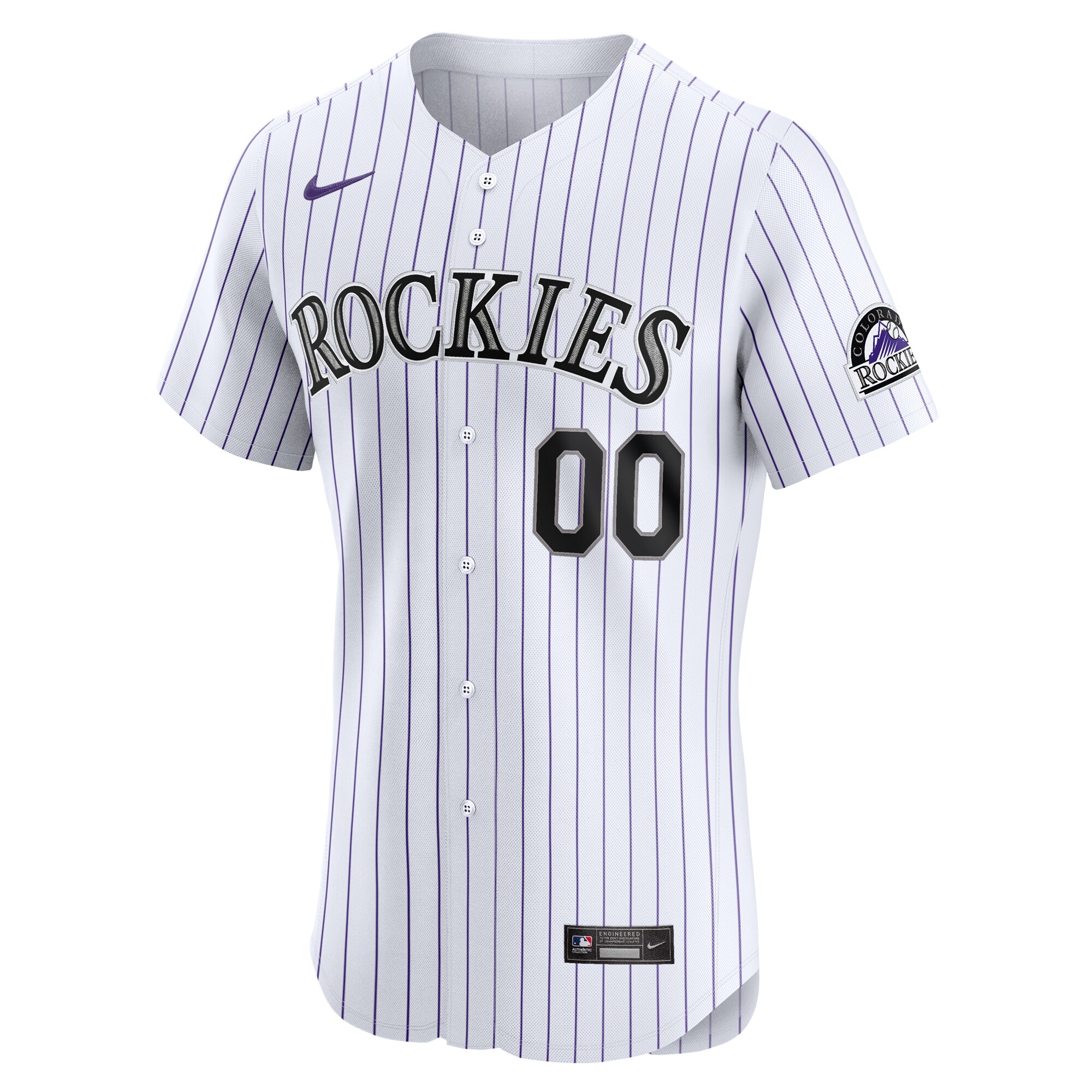 Colorado Rockies  Home Elite Pick-A-Player Retired Roster Jersey - White