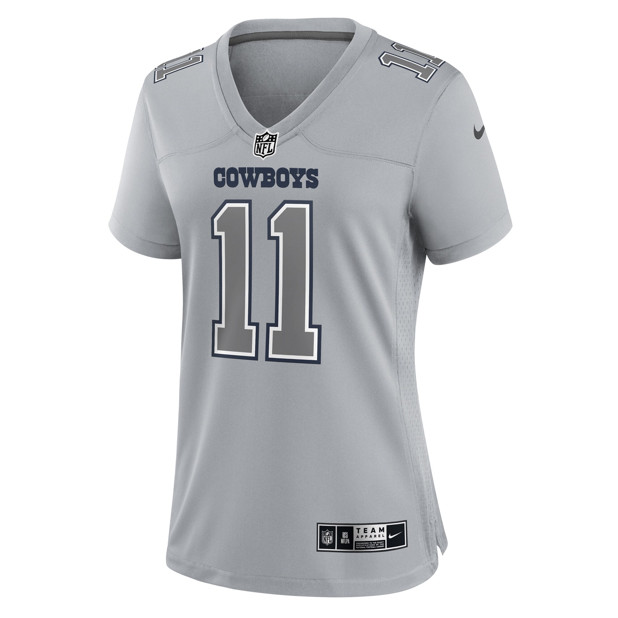 Micah Parsons Dallas Cowboys  Women's Atmosphere Fashion Game Jersey - Gray