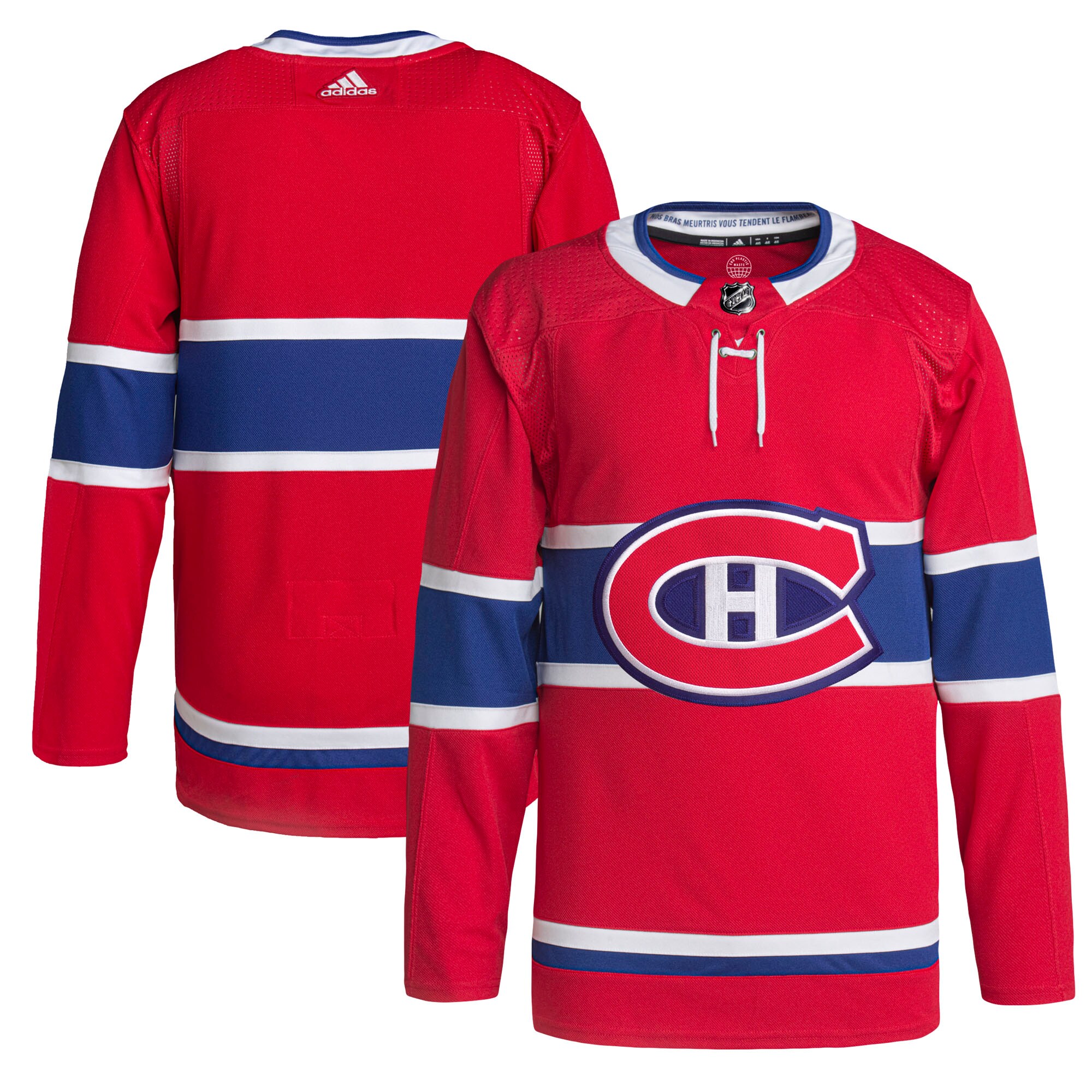 Montreal Canadiens adidas Men's Home Primegreen Authentic Jersey - Red