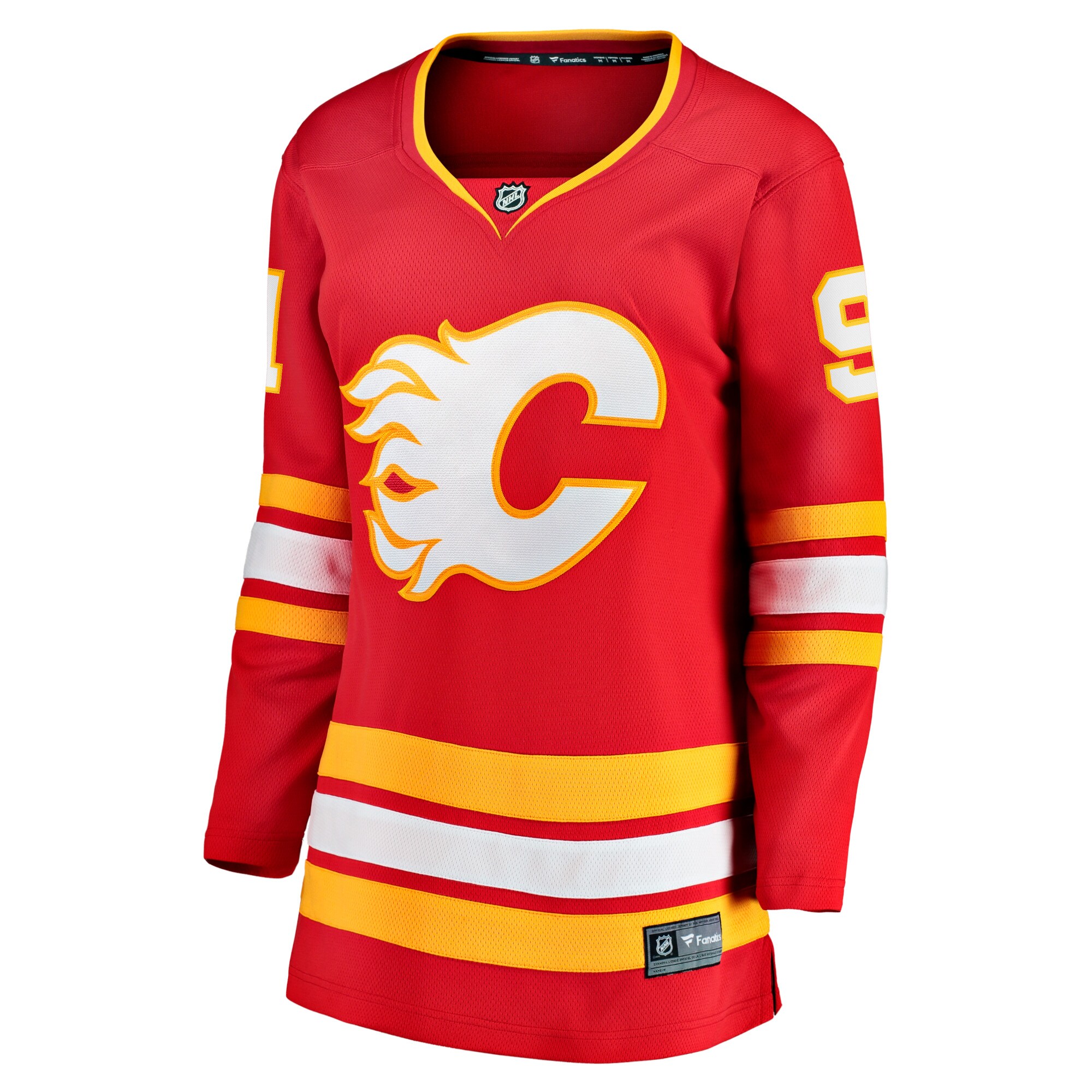 Nazem Kadri Calgary Flames Fanatics Women's Home Breakaway Player Jersey - Red