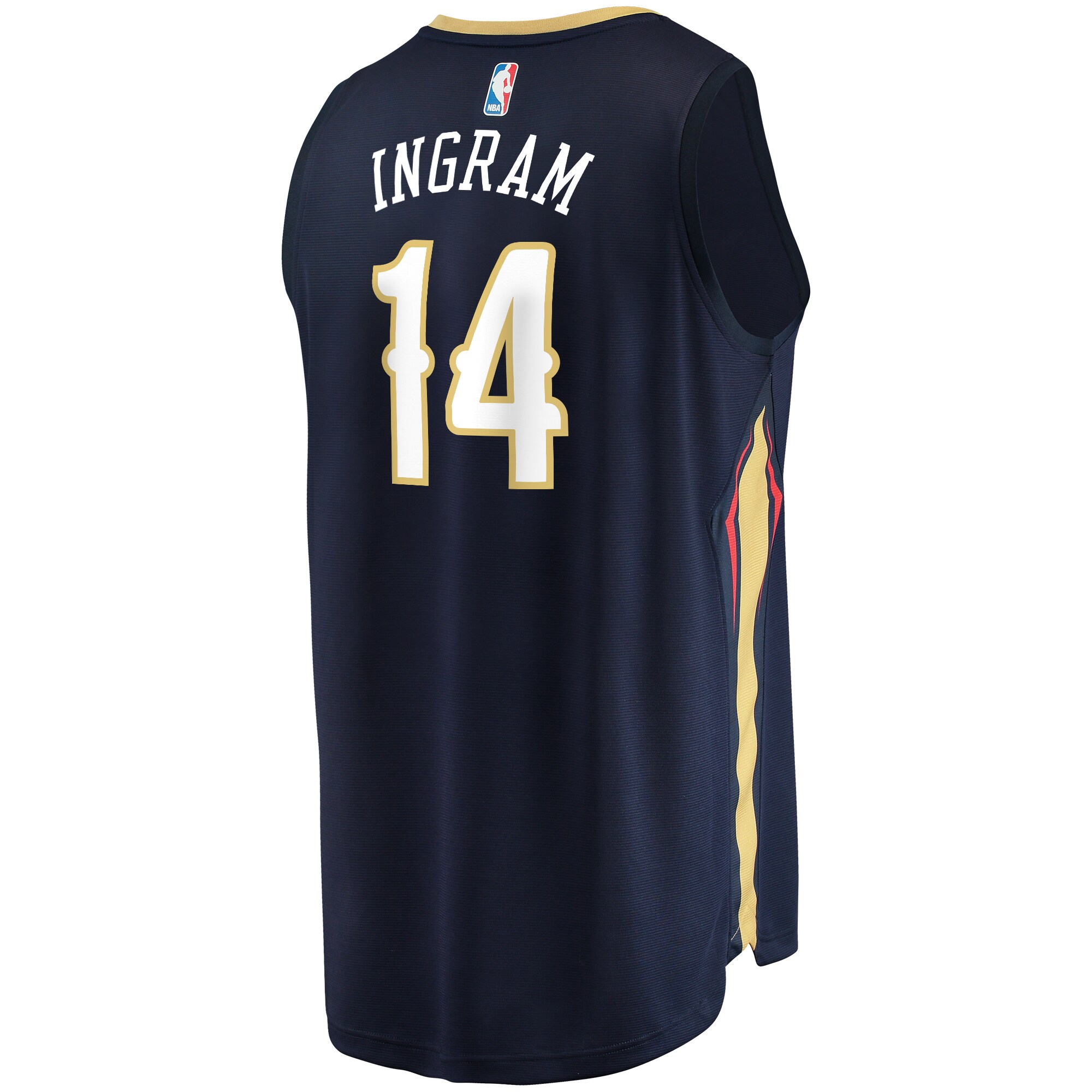 Brandon Ingram New Orleans Pelicans Fanatics Fast Break Replica Jersey Navy - Icon Edition
