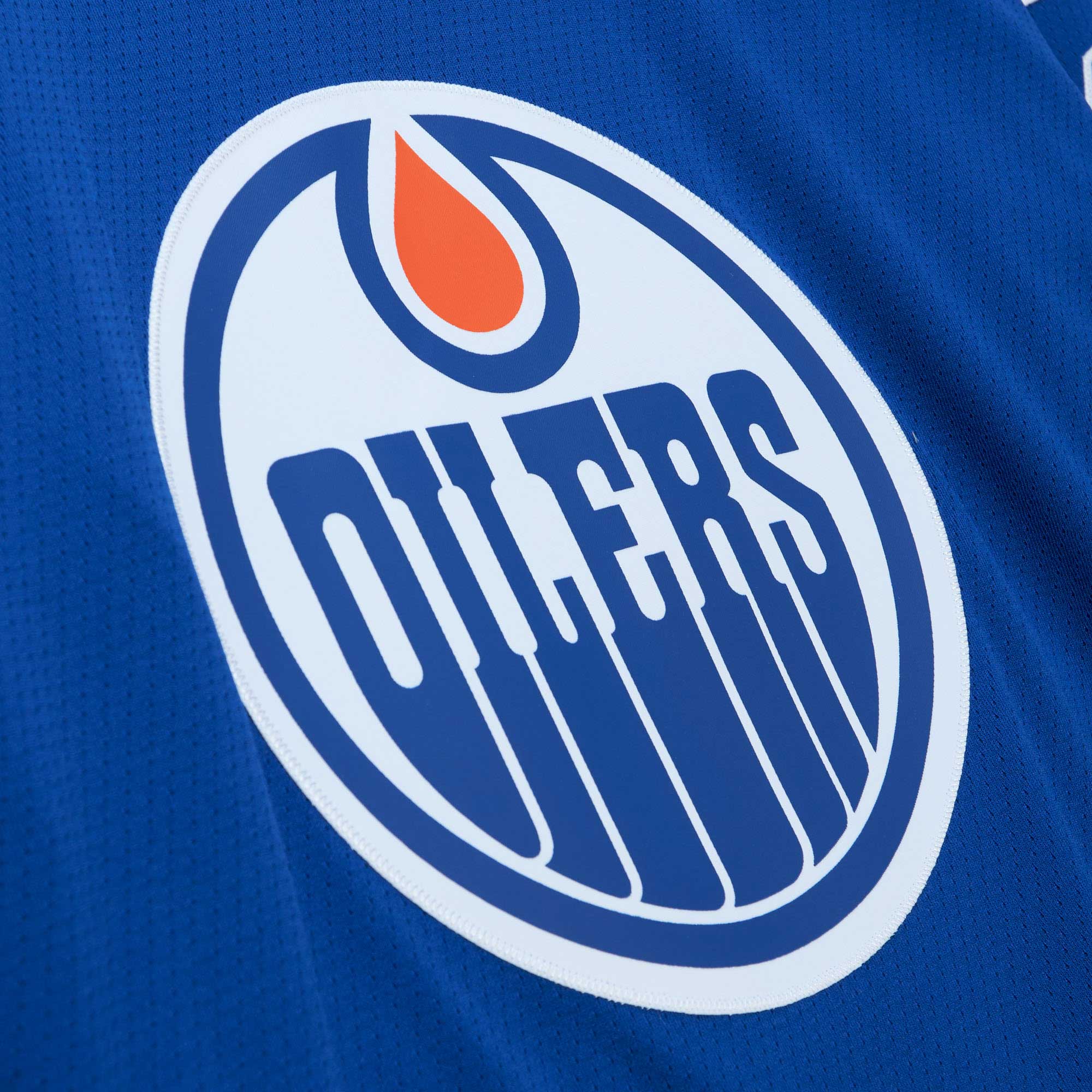 Grant Fuhr Edmonton Oilers Mitchell & Ness  1986\/87 Blue Line Player Jersey - Royal