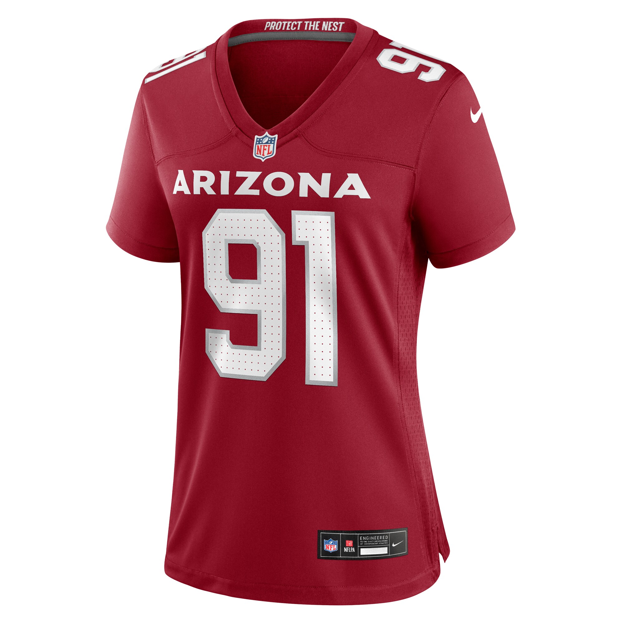 L.J. Collier Arizona Cardinals  Women's  Women's Team Color Jersey - Cardinal