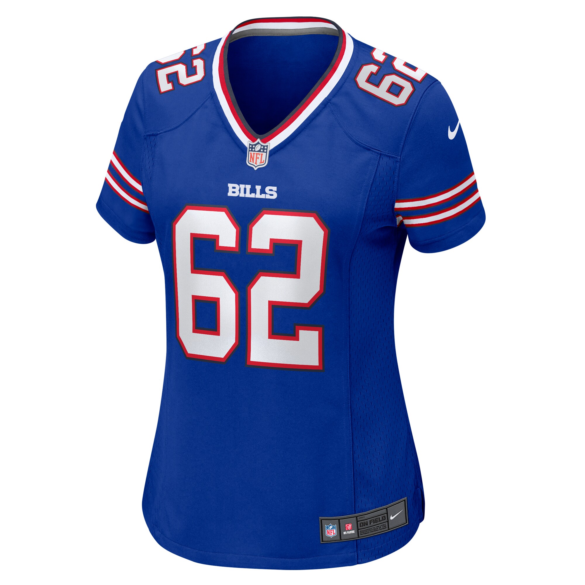 Sedrick Van Pran-Granger Buffalo Bills  Women's Game Jersey -  Royal