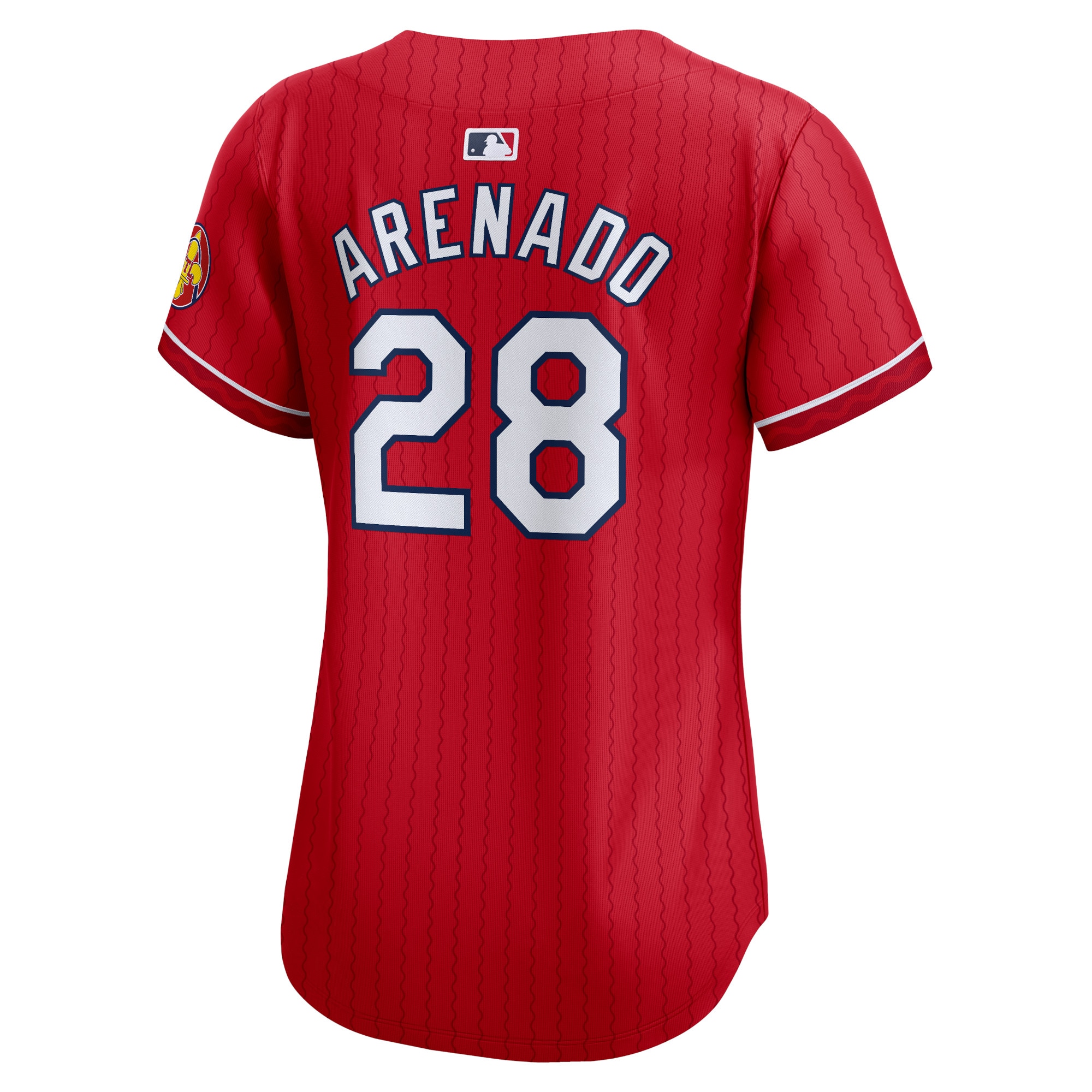 Nolan Arenado St. Louis Cardinals  Women's 2024 City Connect Limited Player Jersey - Red