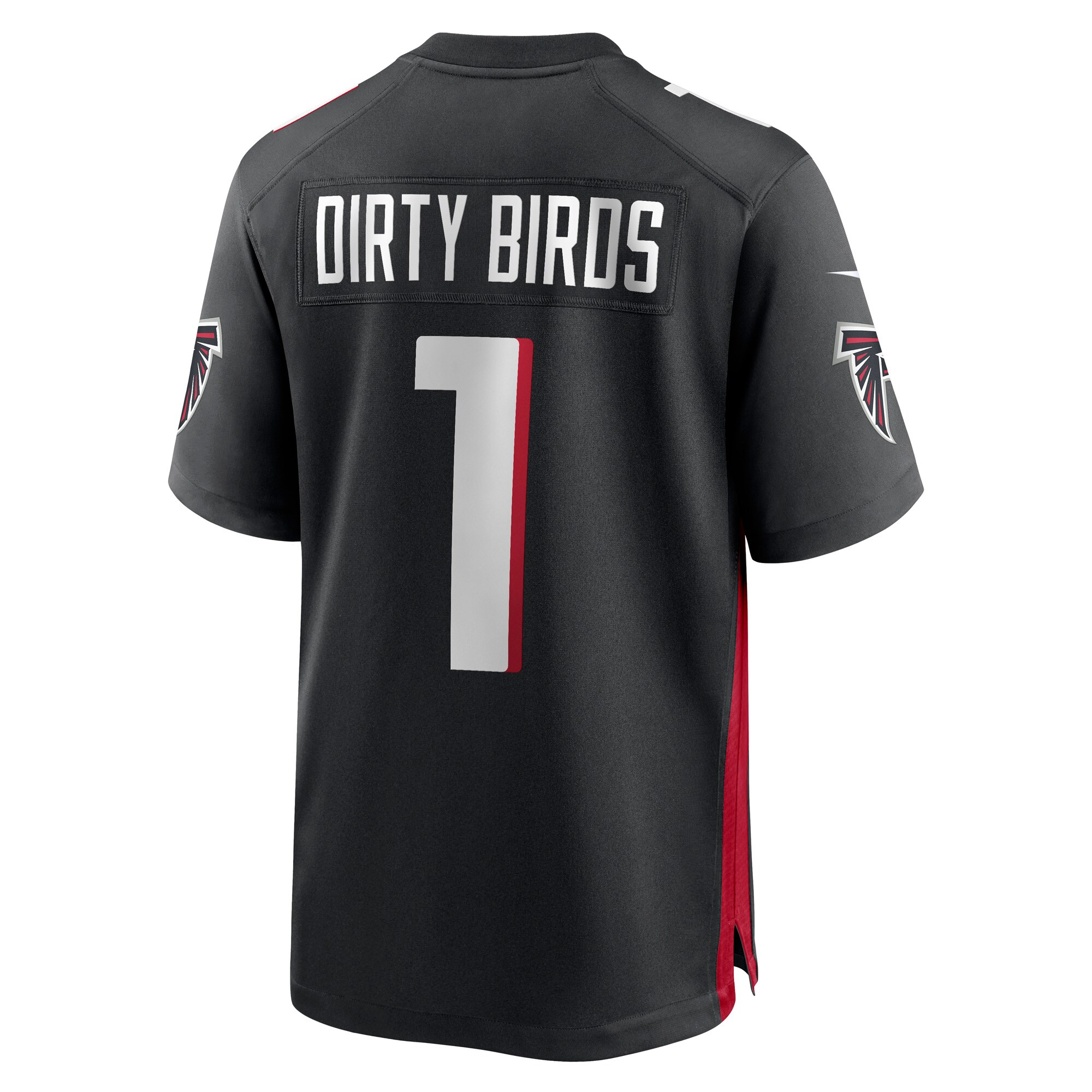 Dirty Birds Atlanta Falcons  Game Jersey - Black