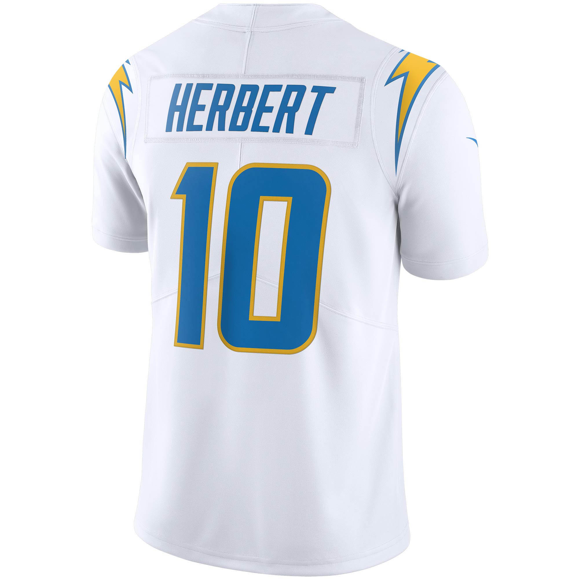 Justin Herbert Los Angeles Chargers  Vapor Limited Jersey - White