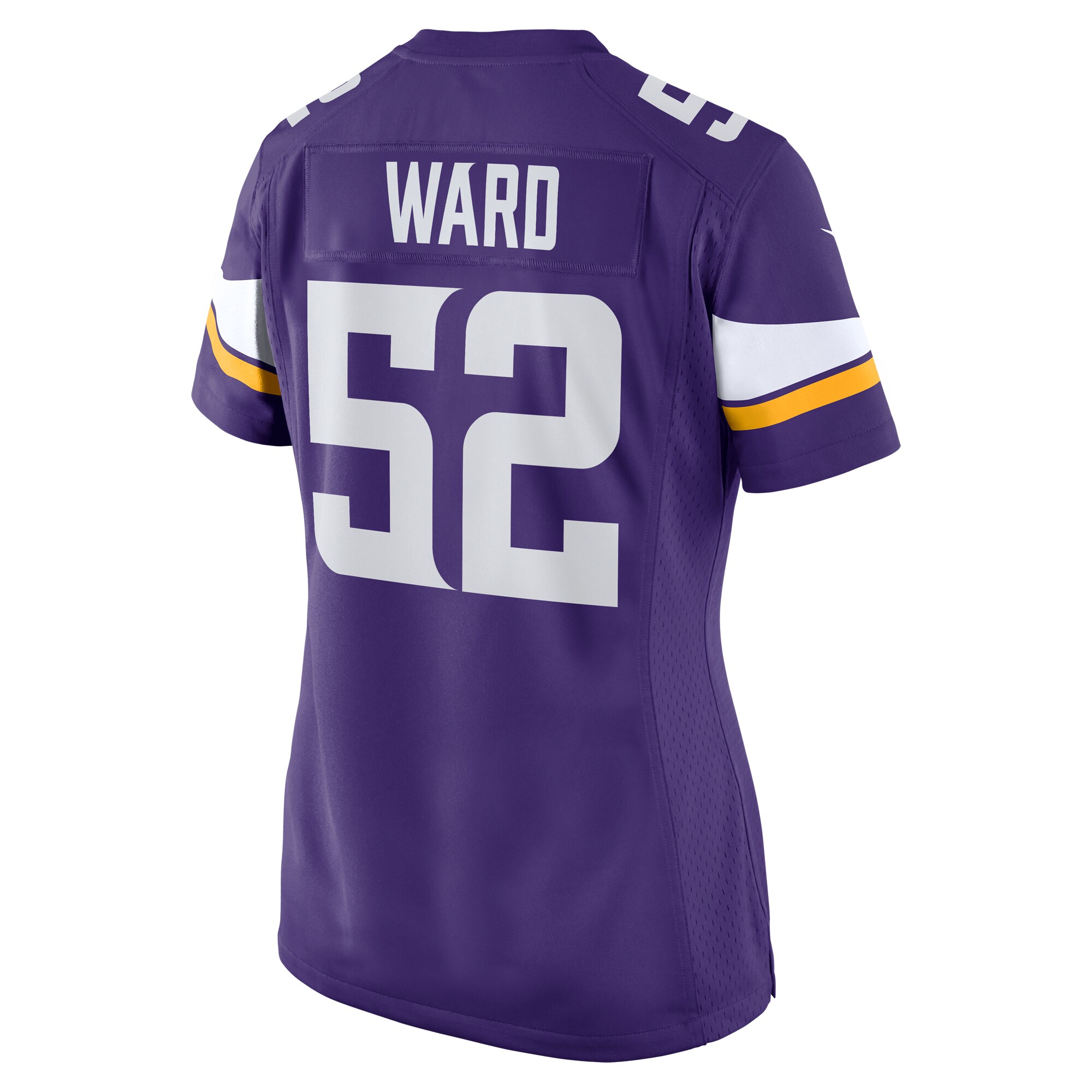 Jihad Ward Minnesota Vikings  Women's Team Game Jersey -  Purple