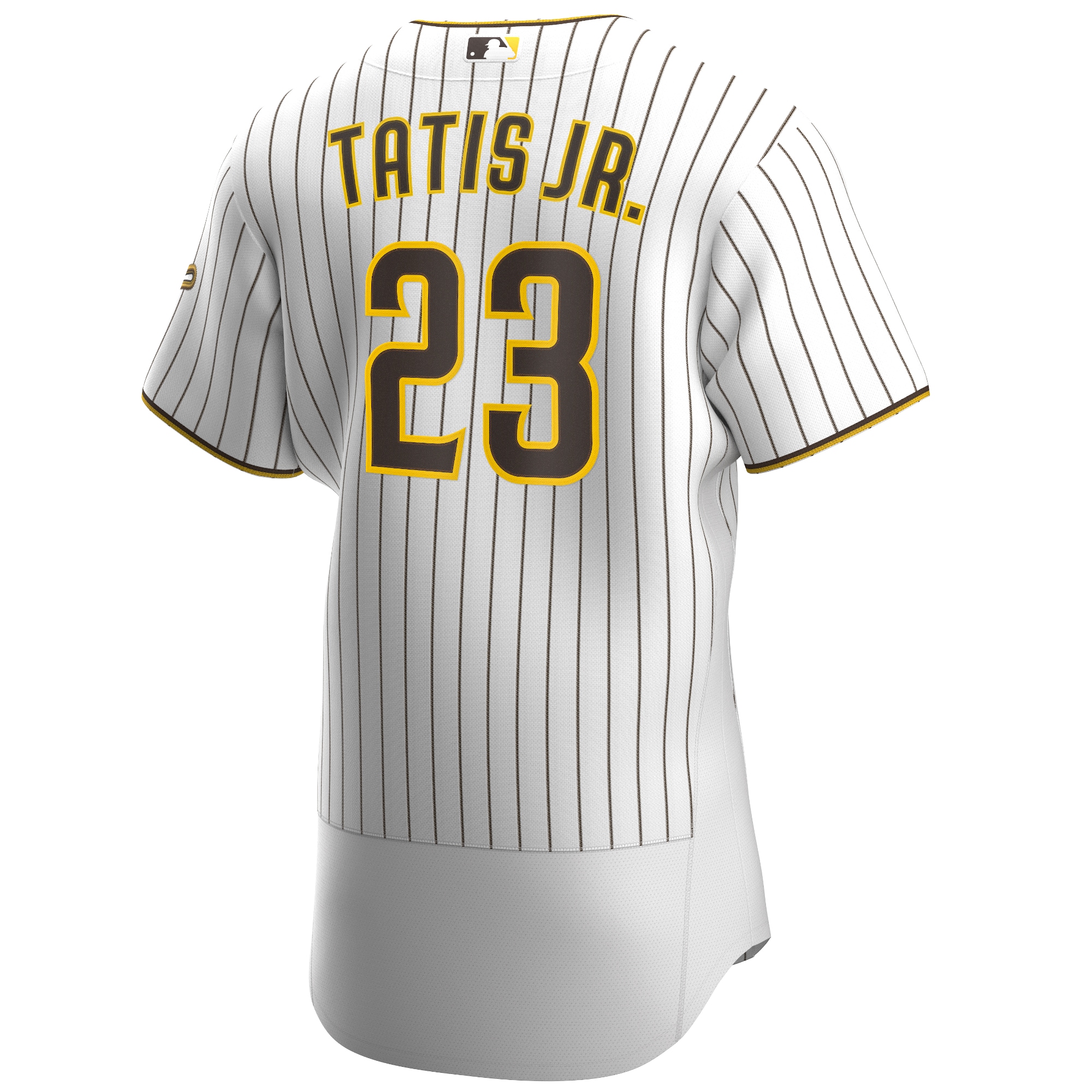 Fernando Tat\u00c3\u00ads Jr. San Diego Padres  Home Authentic Player Jersey - White\/Brown