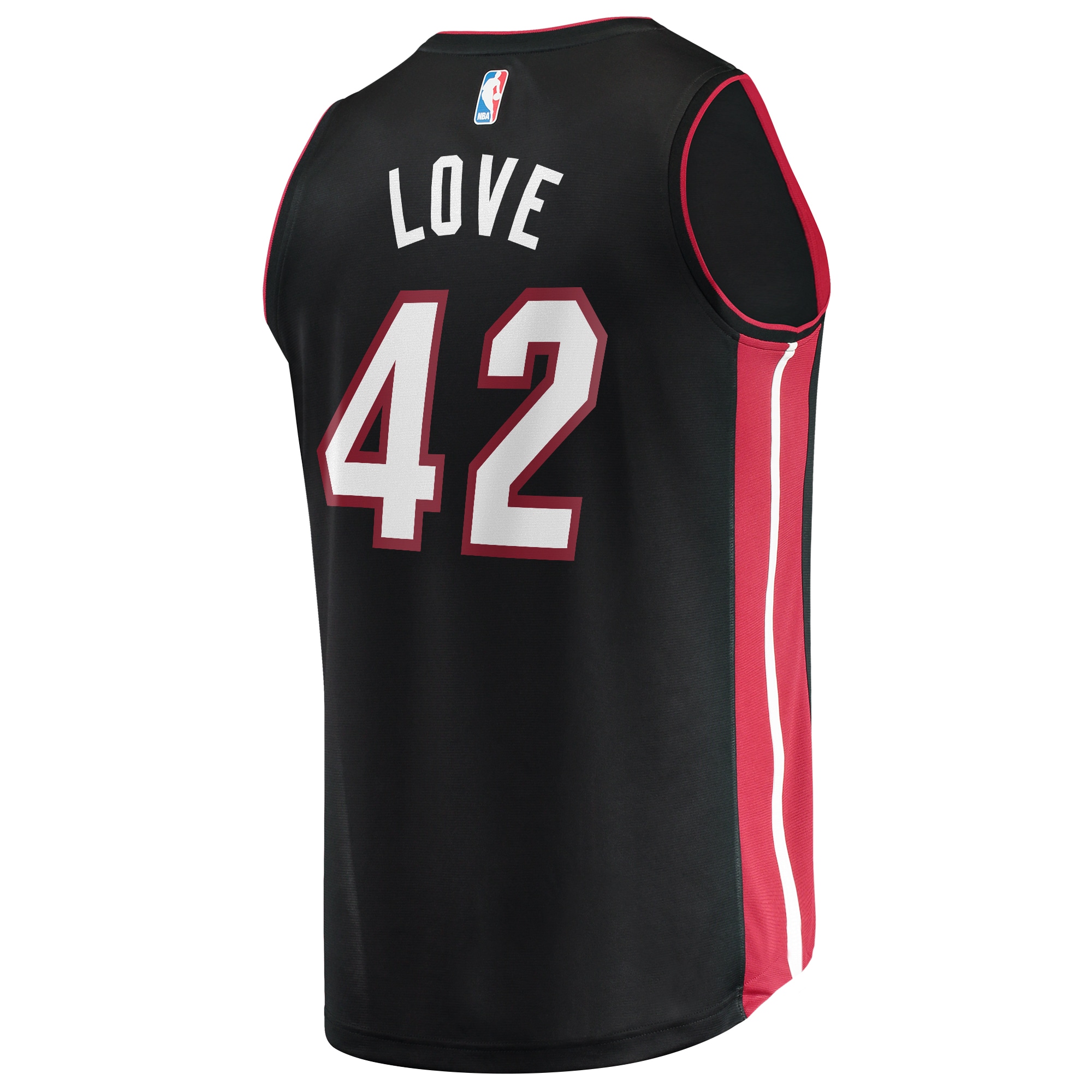 Kevin Love Miami Heat Fanatics Youth Fast Break Player Jersey - Icon Edition - Black