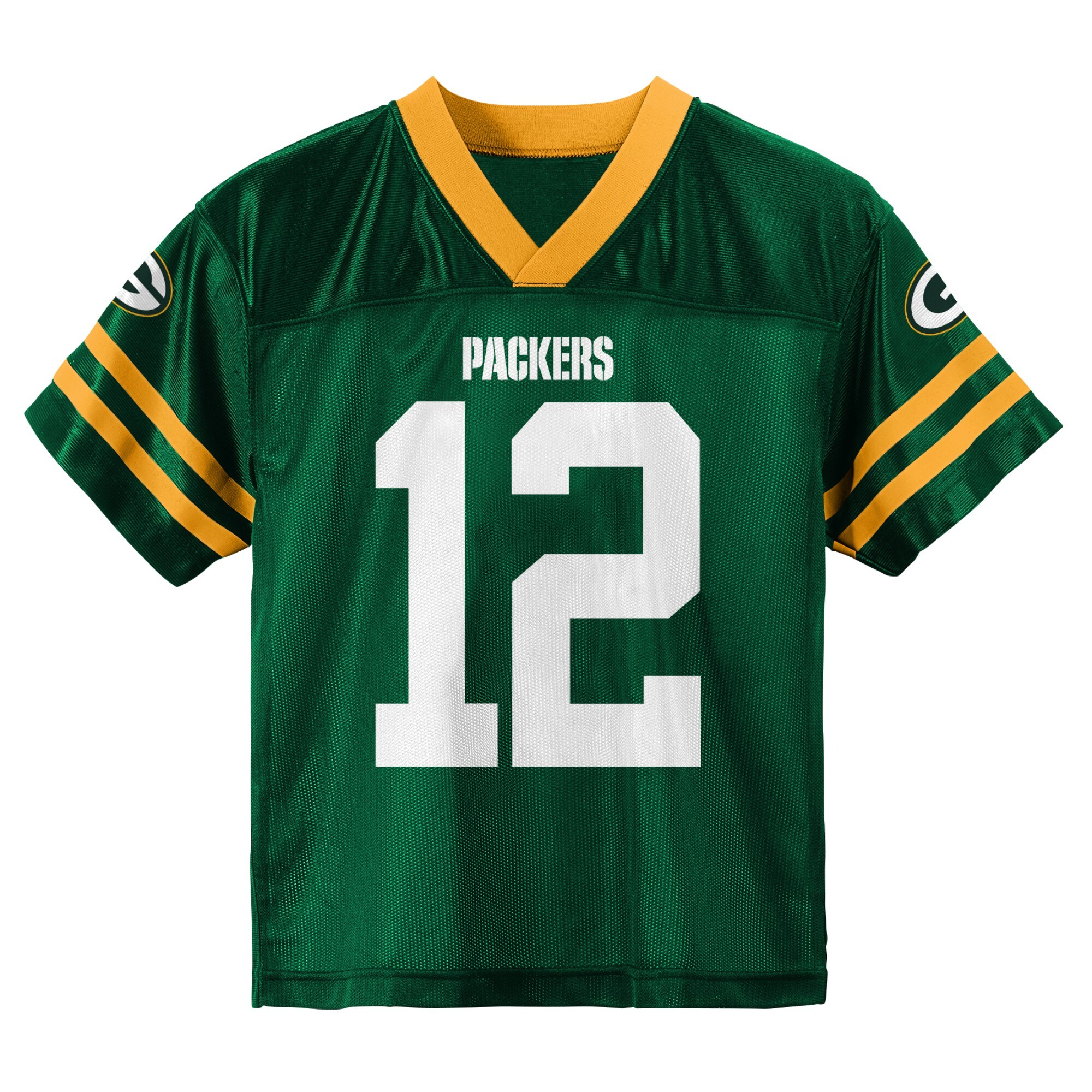 Youth Aaron Rodgers Green Green Bay Packers Team Replica Jersey
